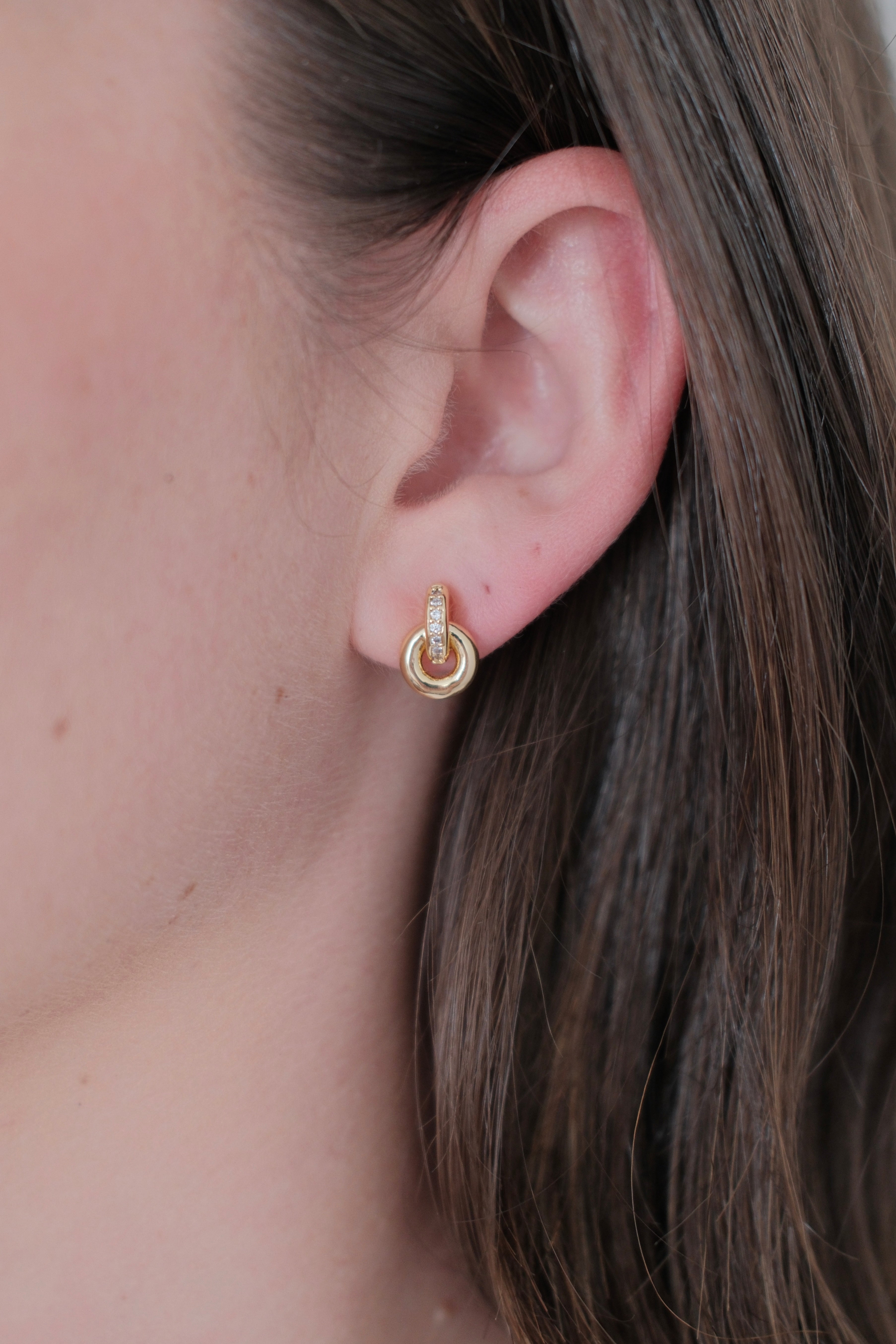 Elle Stud - Gold