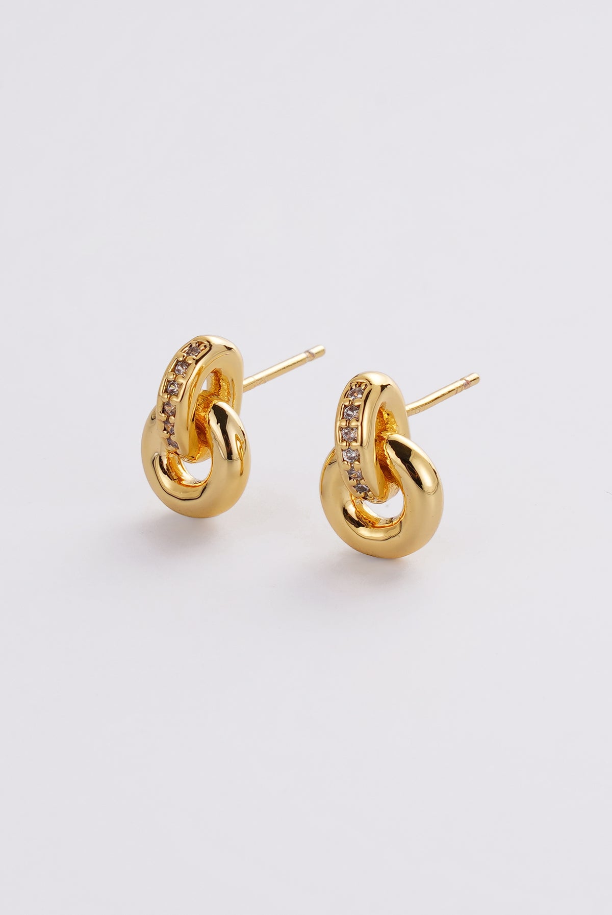 Gold Elle Stud — Zafino Australia (1 of 3)