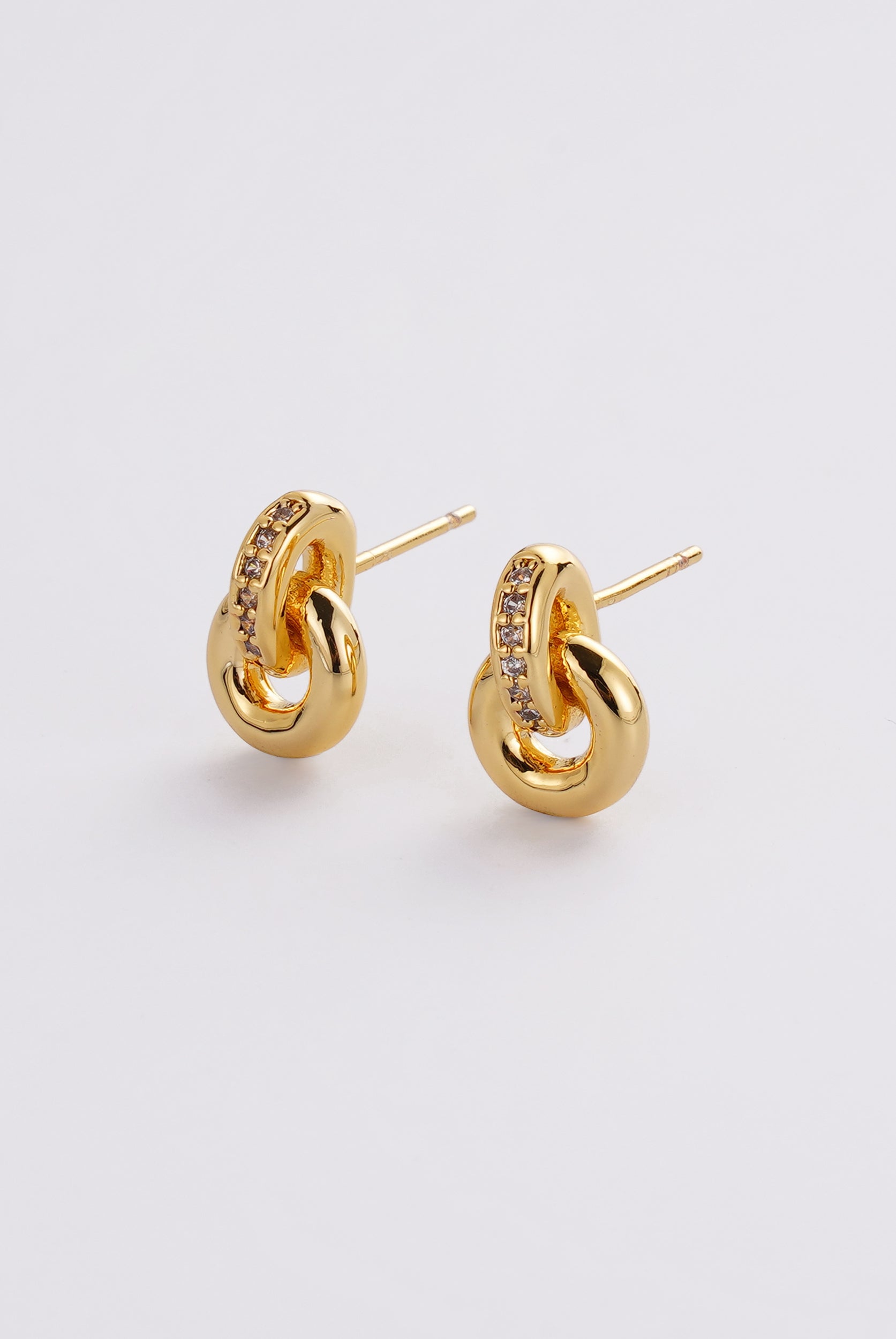 Gold Elle Stud — Zafino Australia (1 of 3)