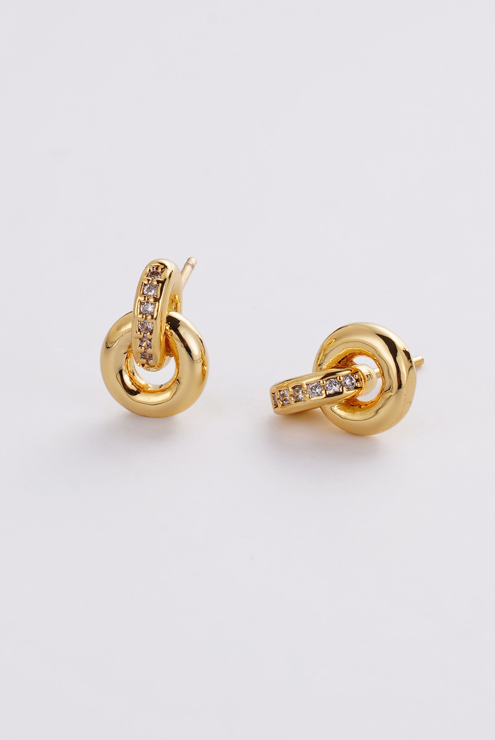 Gold Elle Stud — Zafino Australia (2 of 3)