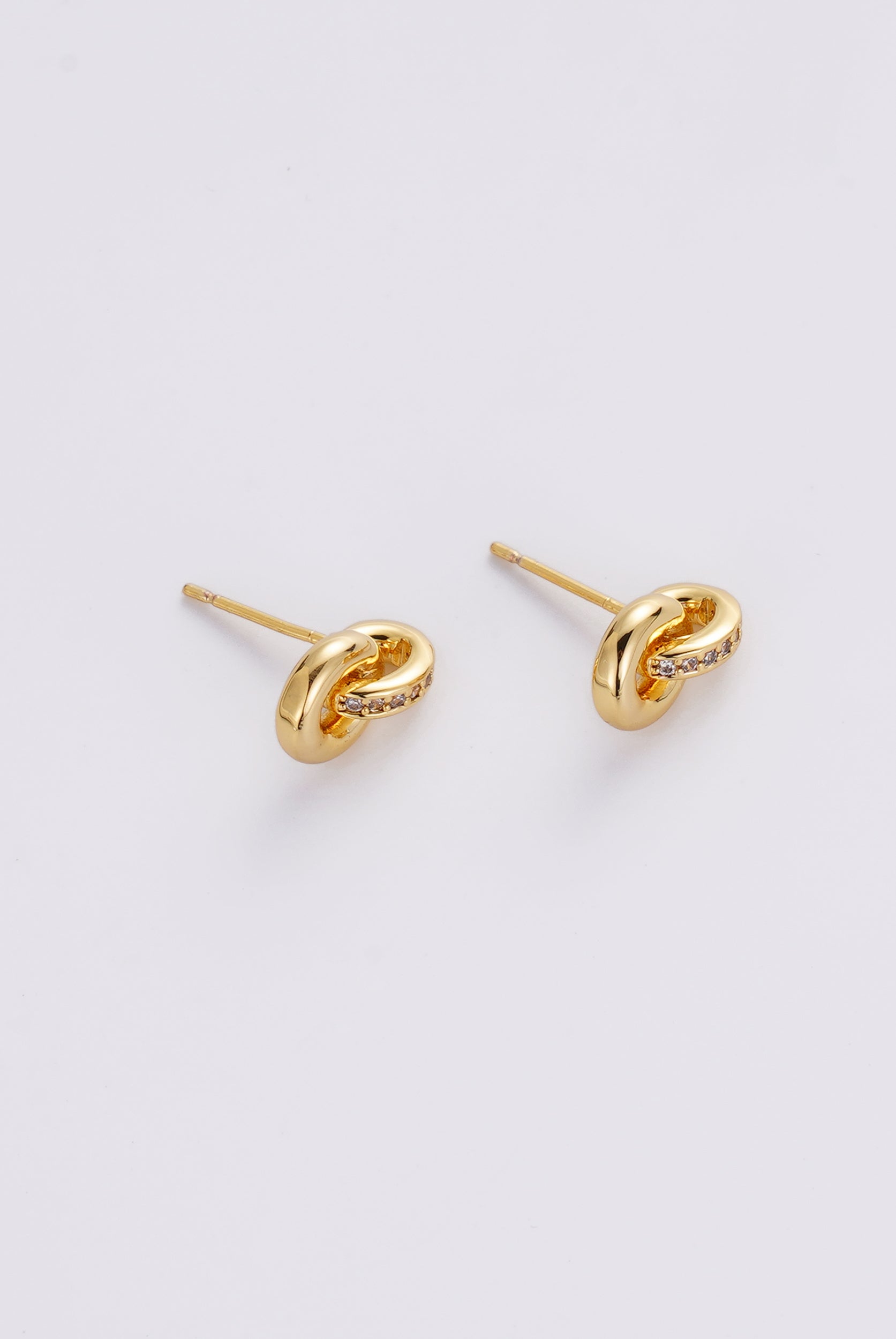 Gold Elle Stud — Zafino Australia (3 of 3)