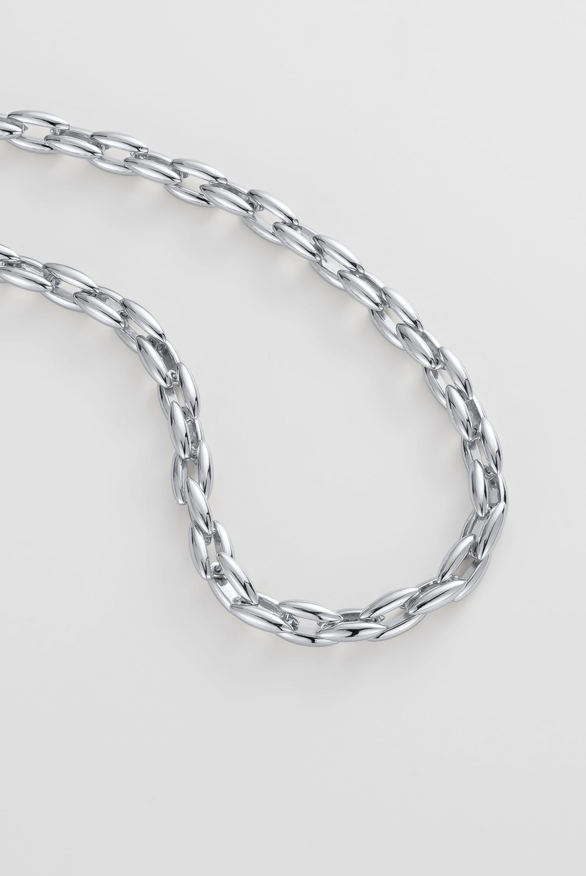 Silver Sarah Fine Necklace — Zafino Australia (1 of 3)