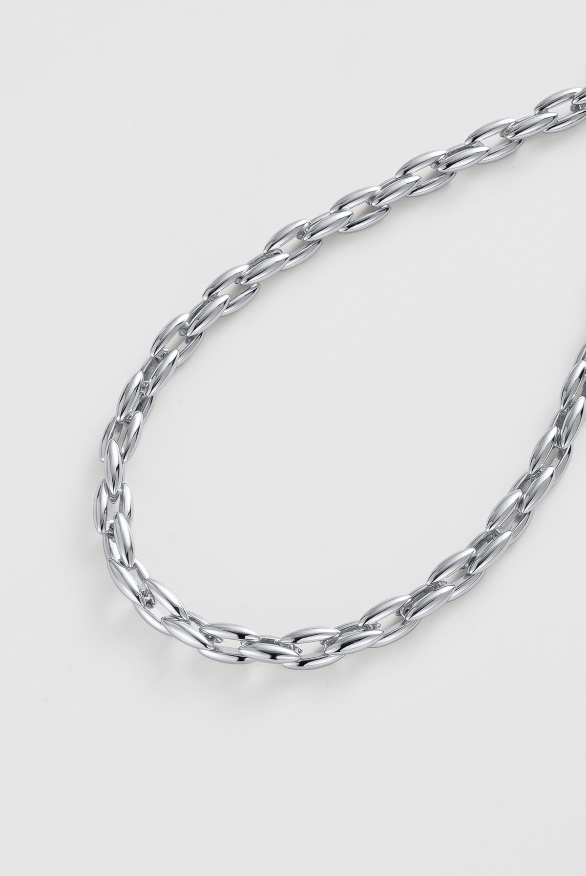 Silver Sarah Fine Necklace — Zafino Australia (2 of 3)
