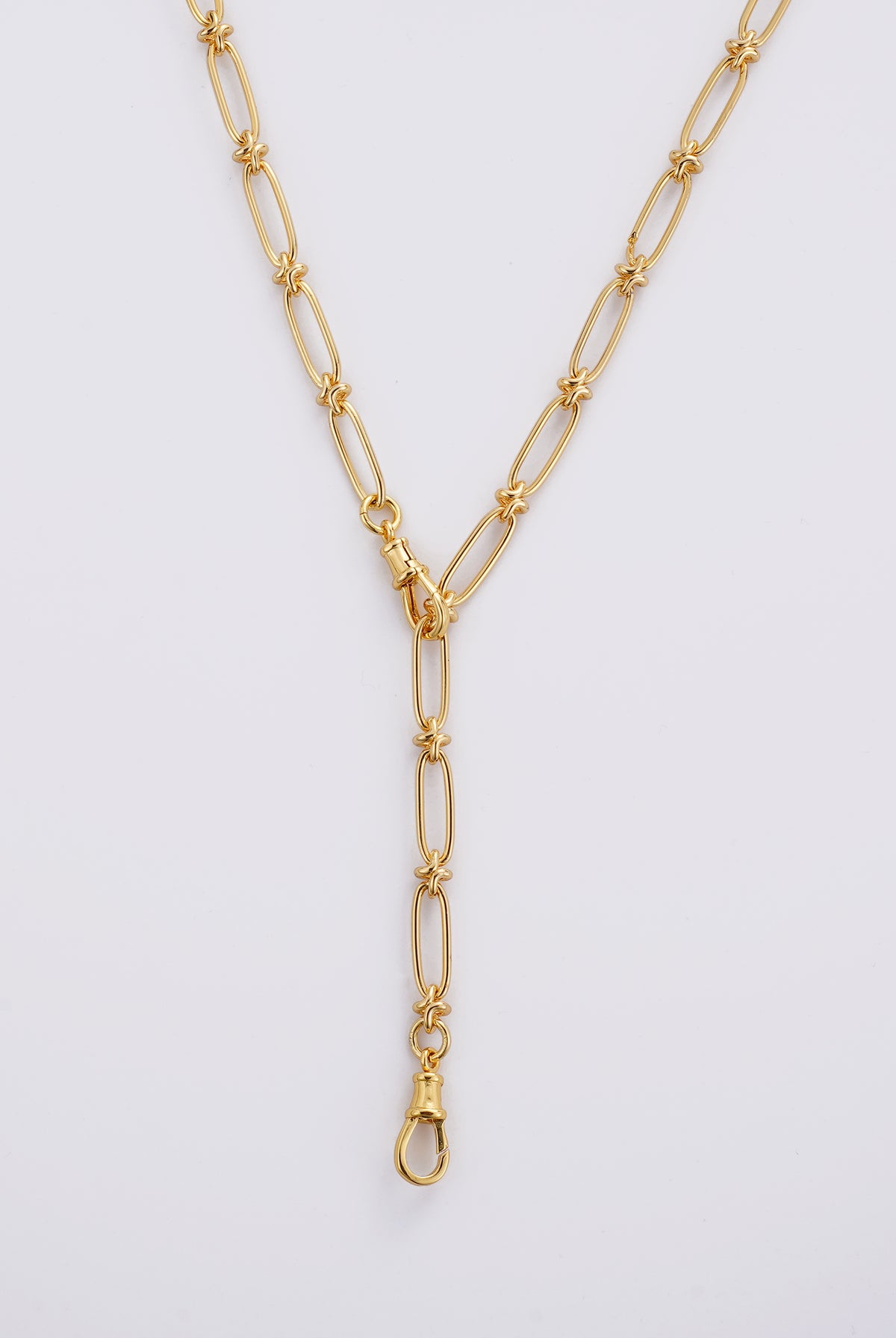 Gold Lucia Fine Necklace — Zafino Australia (2 of 3)