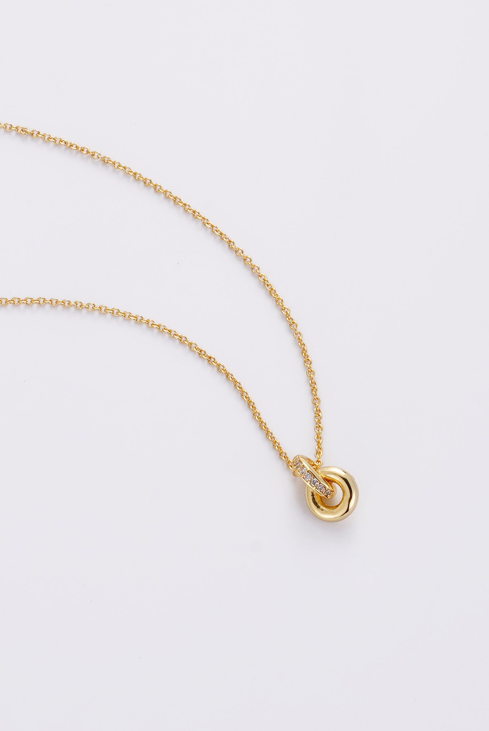 Gold Elle Necklace — Zafino Australia (3 of 3)
