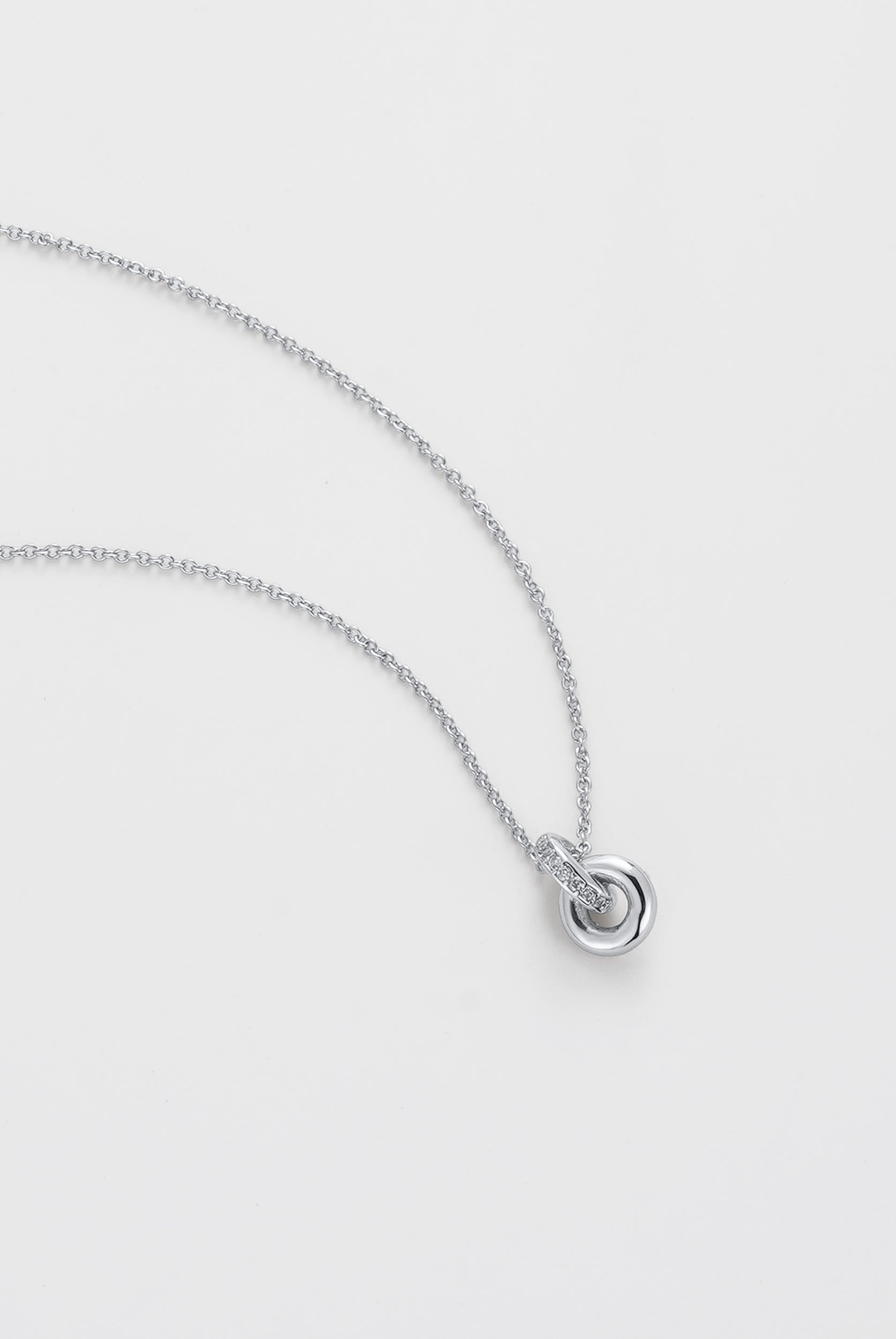 Silver Elle Necklace — Zafino Australia (3 of 3)