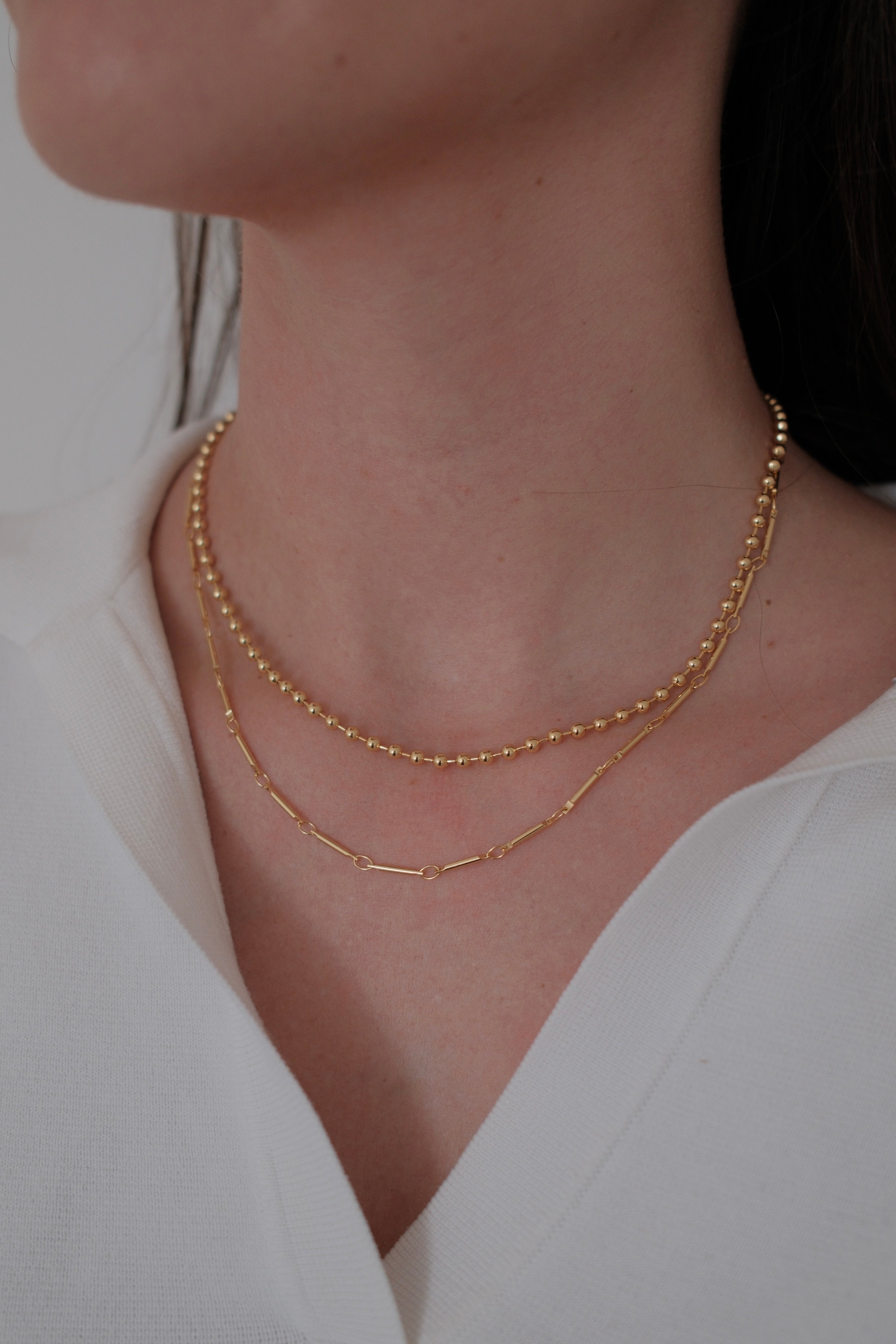 Margot Necklace - Gold