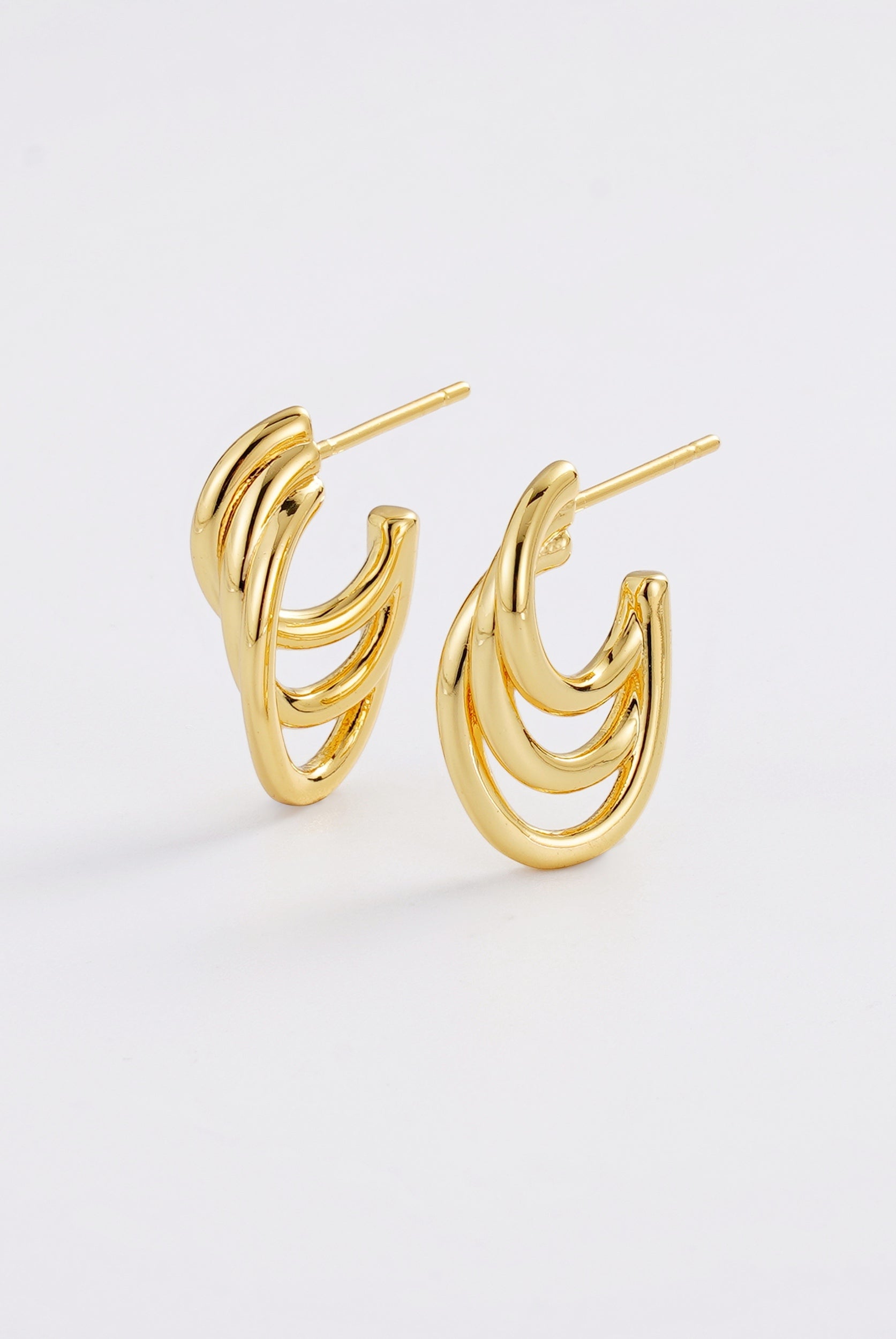Gold London Hoop — Zafino Australia (1 of 4)