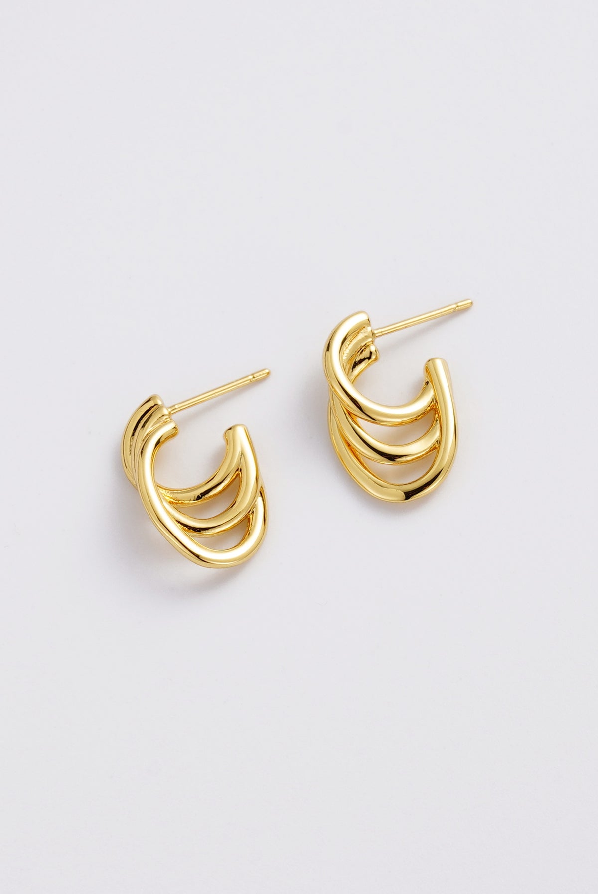 Gold London Hoop — Zafino Australia (4 of 4)