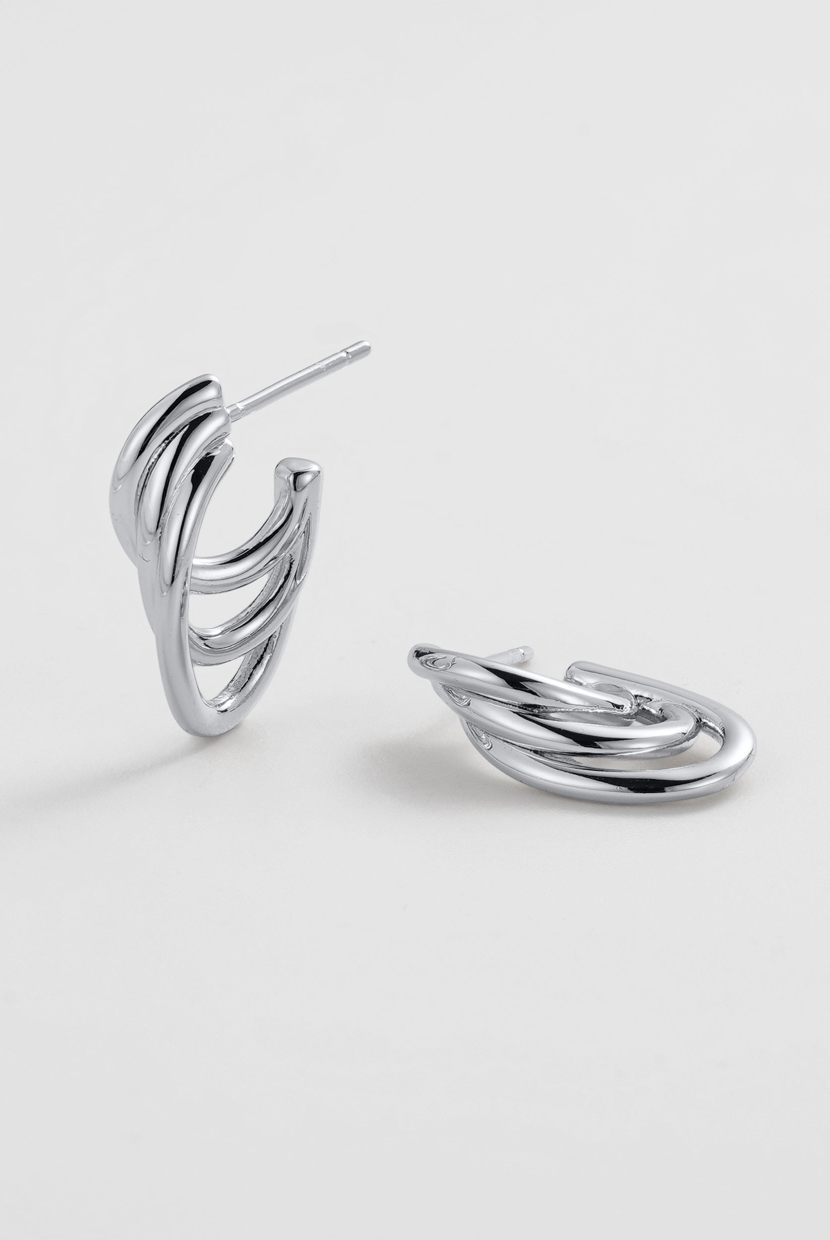 Silver London Hoop — Zafino Australia (3 of 4)