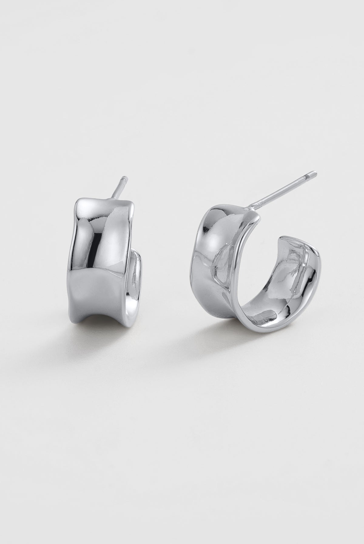 Silver Nina Hoop — Zafino Australia (2 of 4)