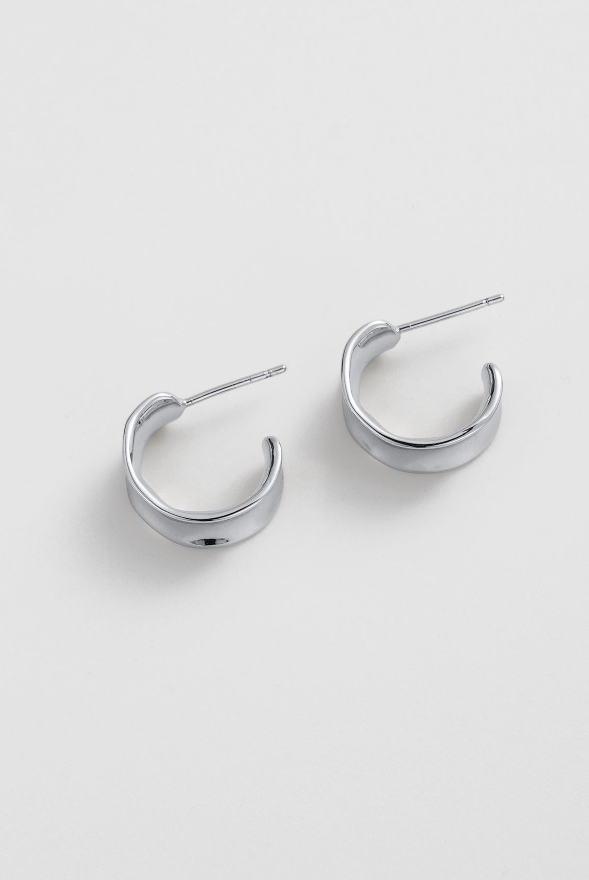 Silver Nina Hoop — Zafino Australia (4 of 4)