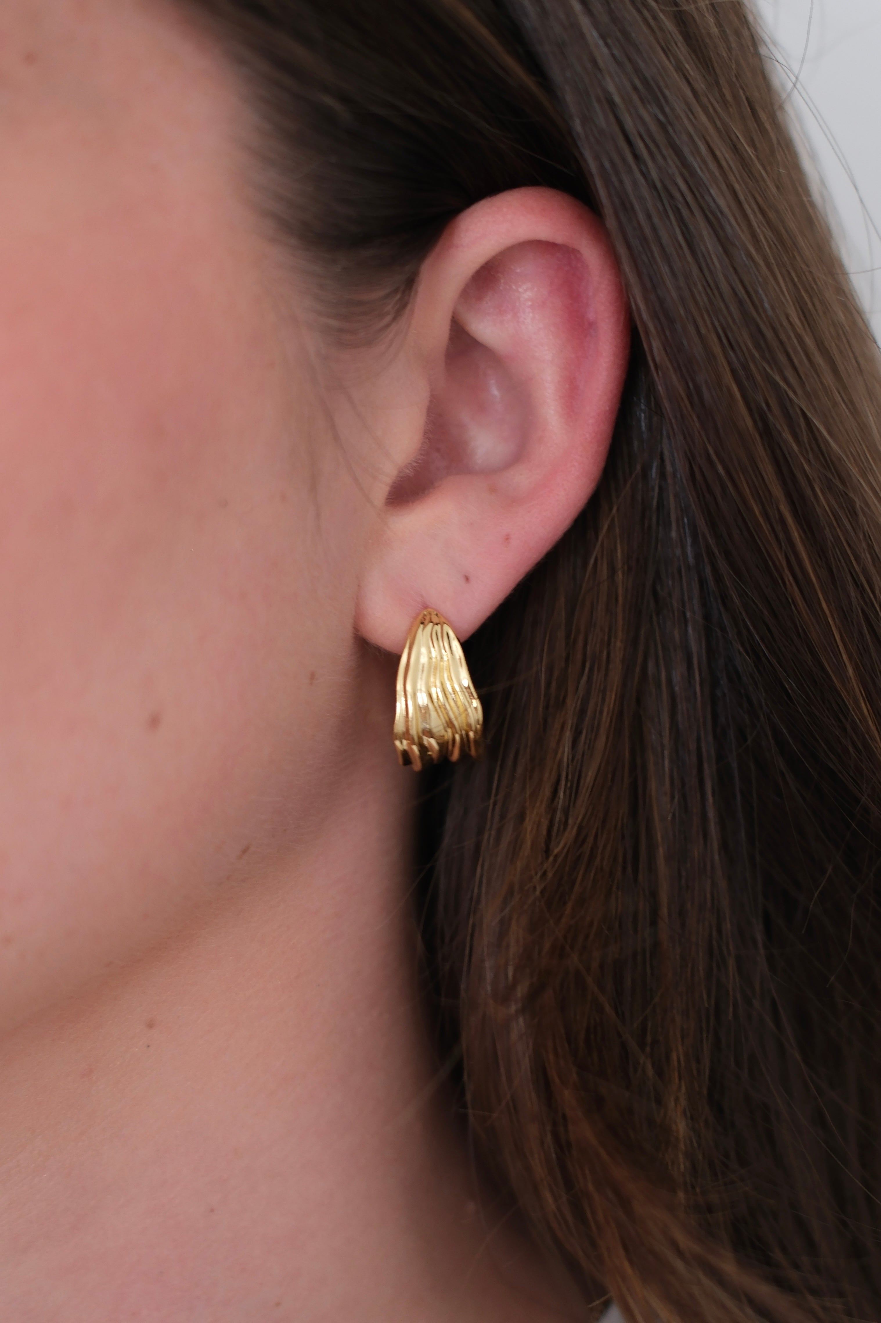 Lexi Hoop Large - Gold