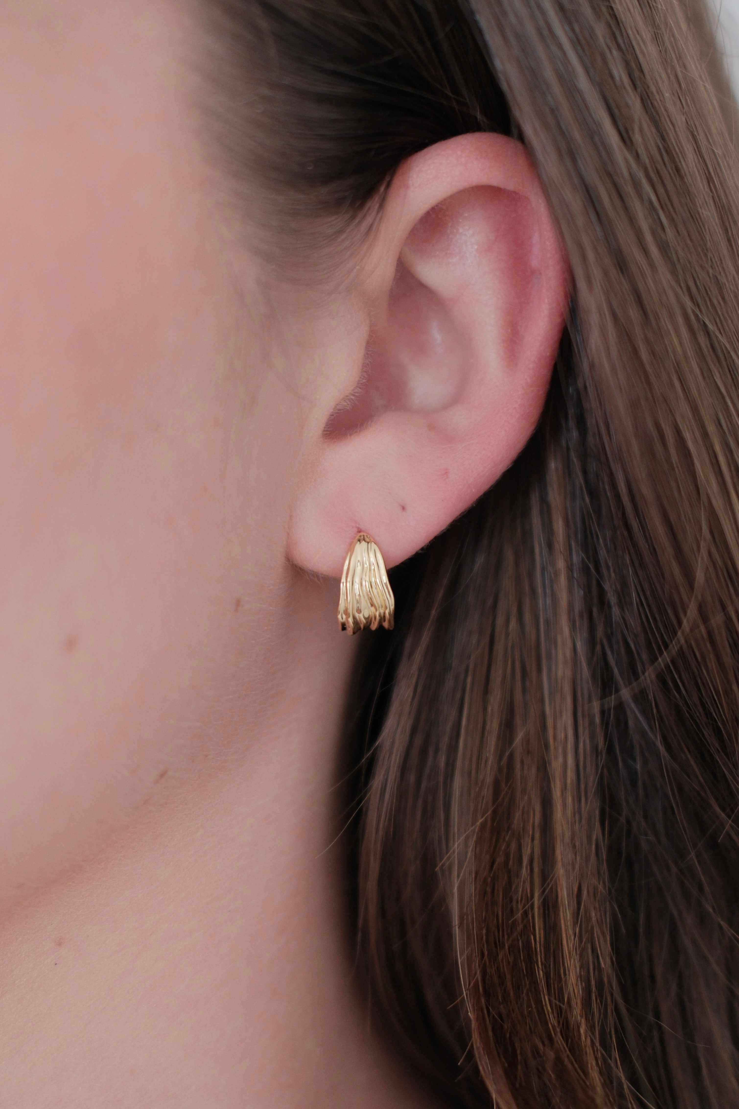 Lexi Hoop Small - Gold