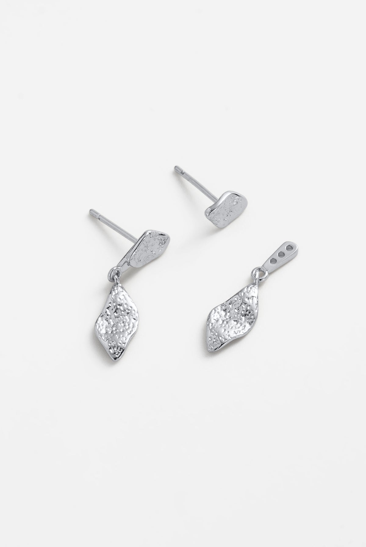 Neve Drop Earring - Silver