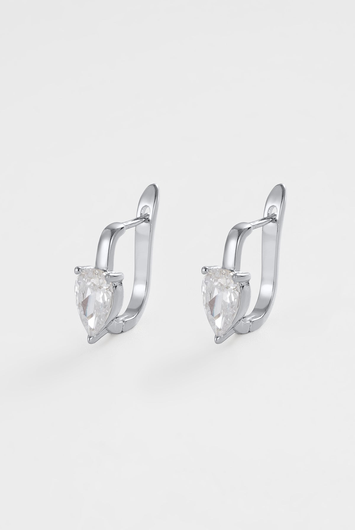 Lulu & Zoe Huggie Stack - Silver