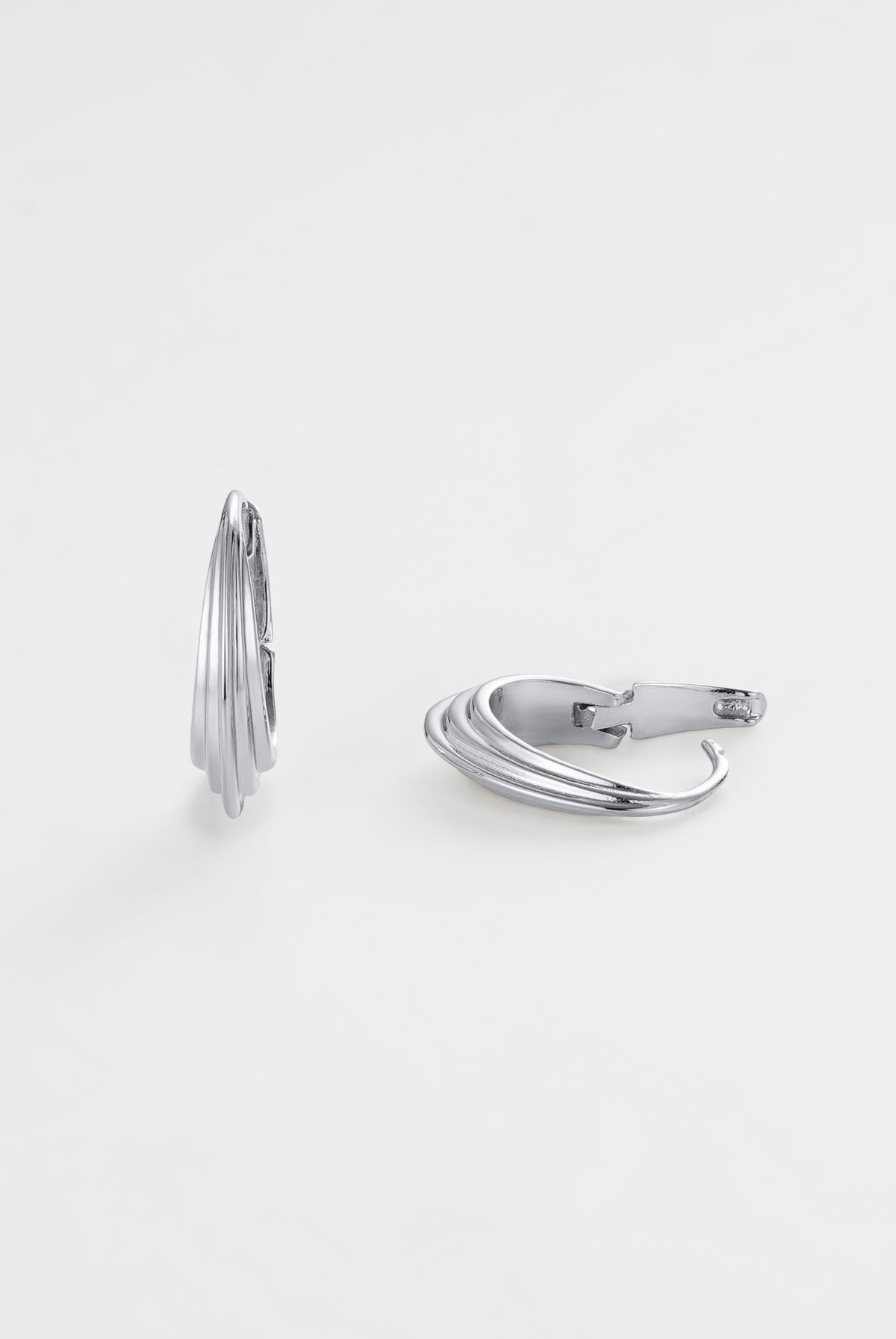 Marley Hoop Medium - Silver