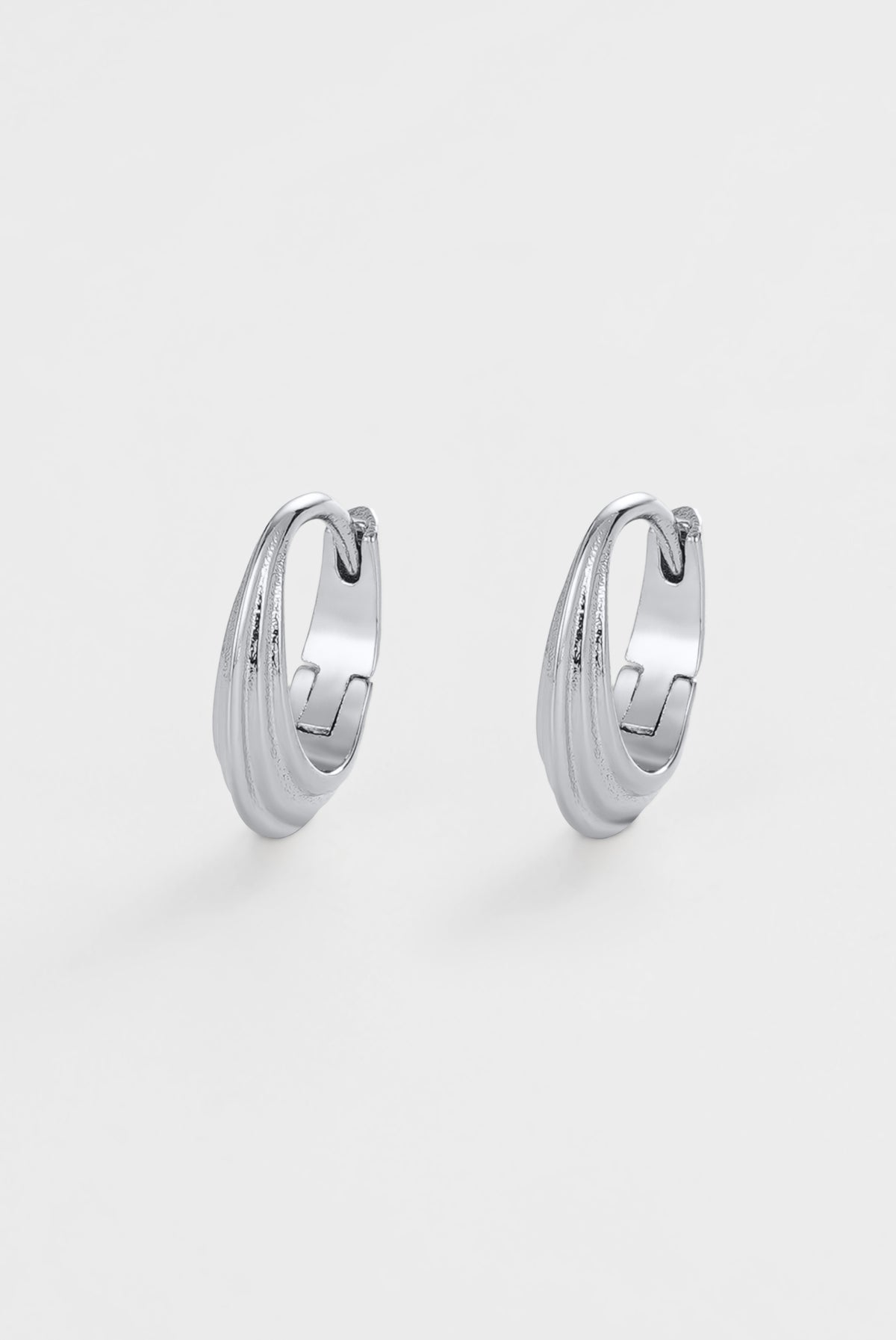 Marley Hoop Small - Silver