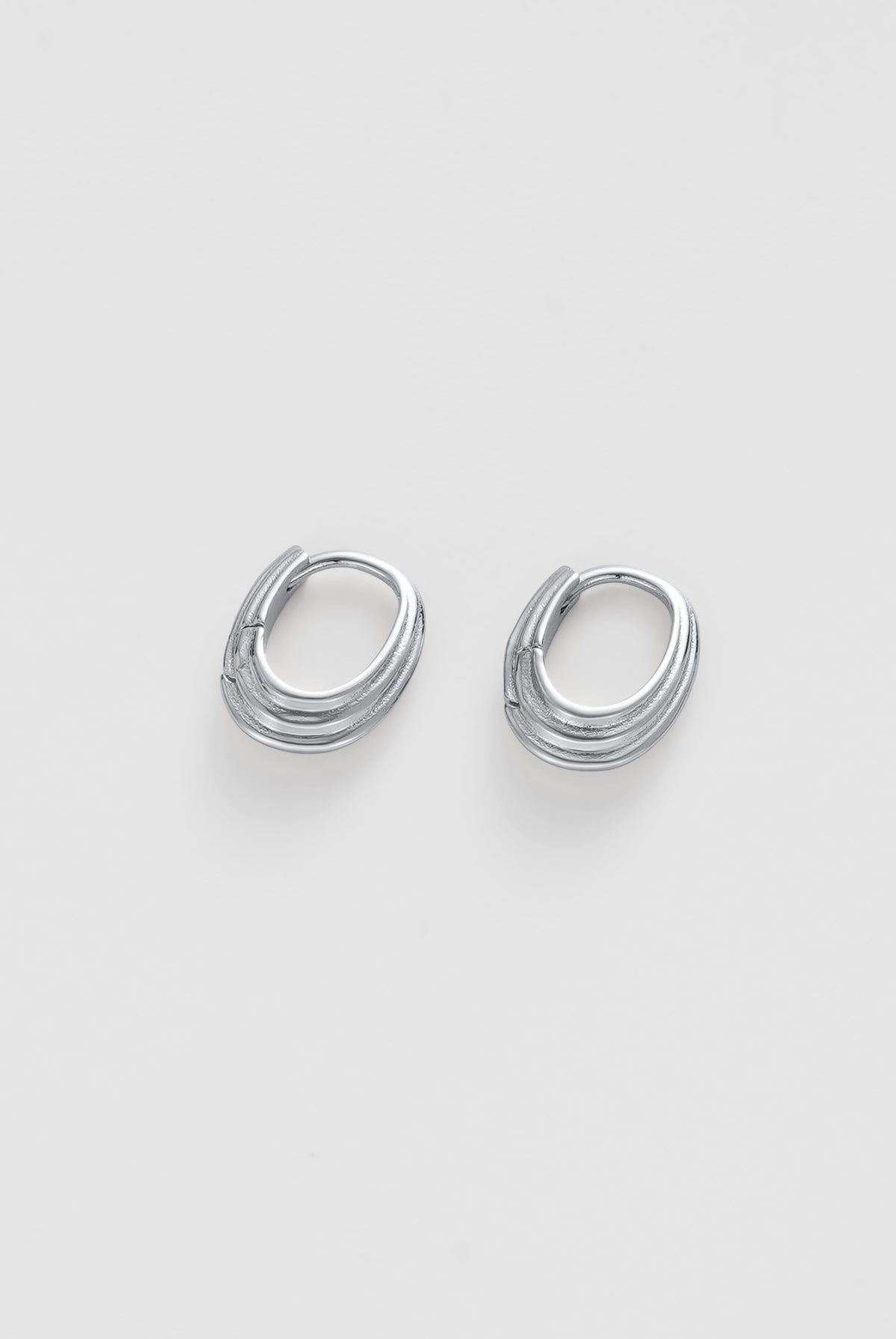 Marley Hoop Small - Silver
