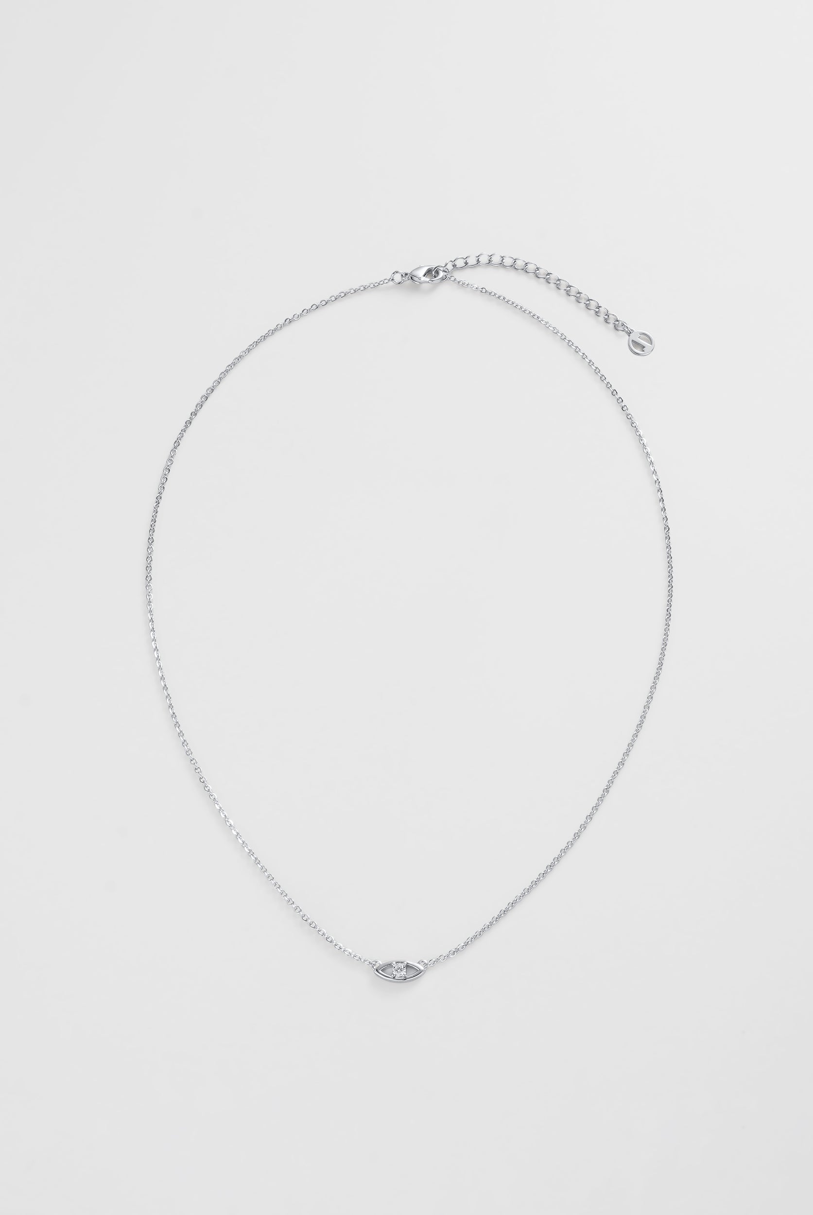 Evil Eye Necklace - Silver