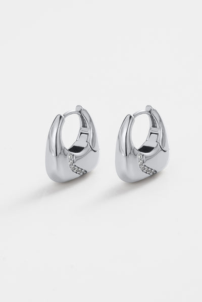 Demi Hoop - Silver