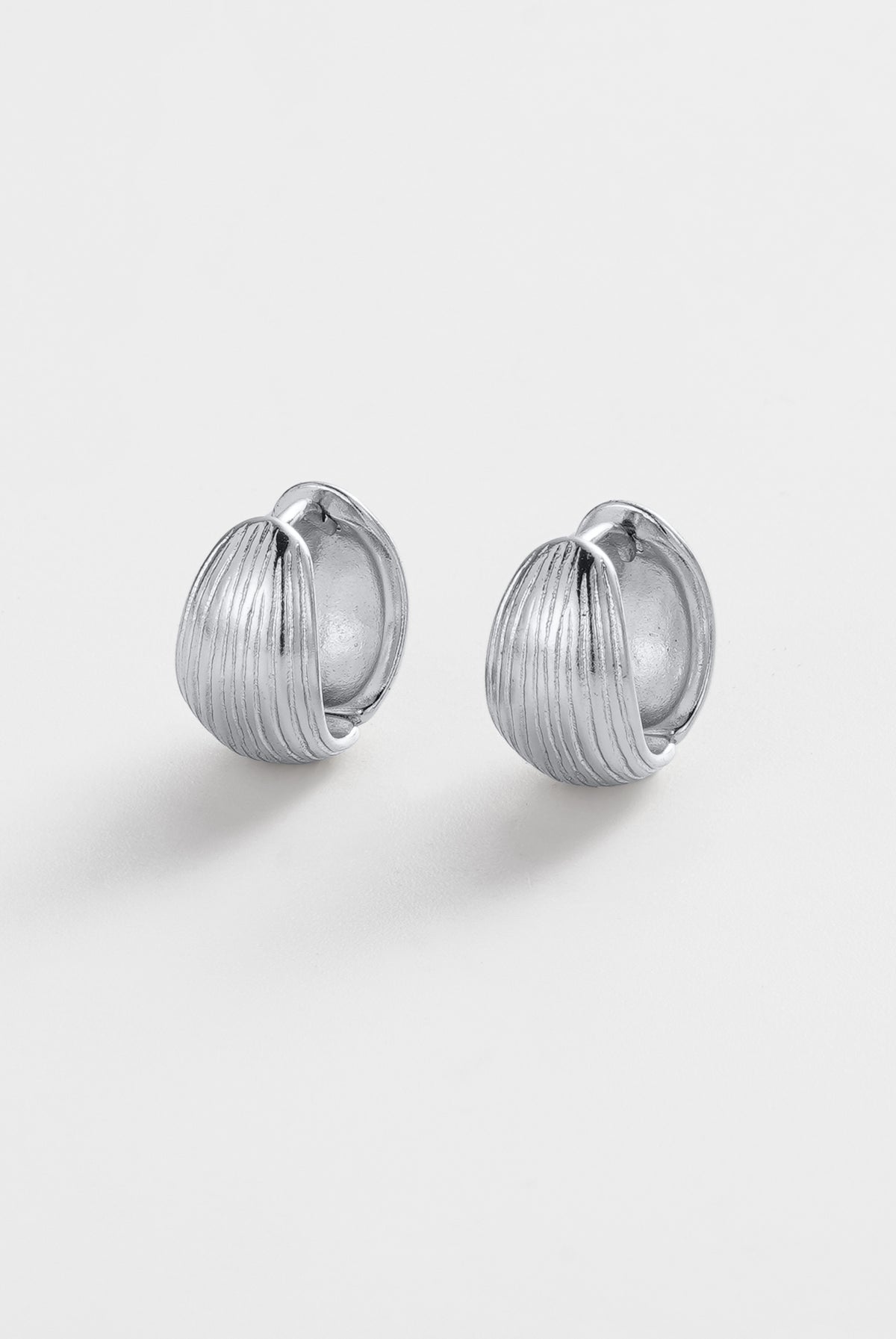Silver Gia Hoop — Zafino Australia (1 of 4)