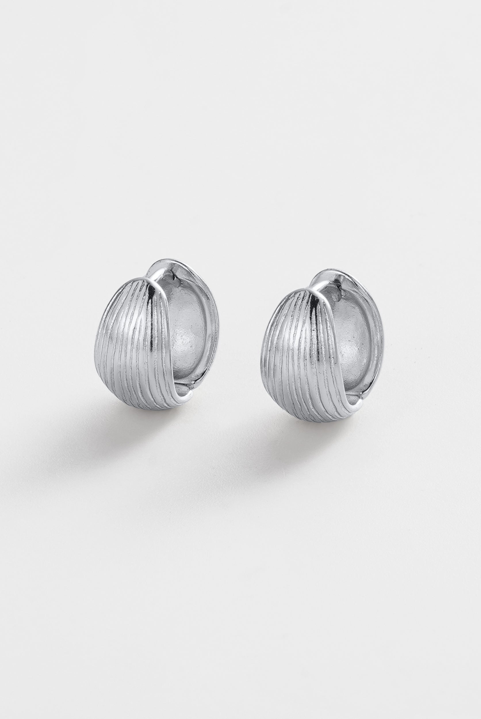 Silver Gia Hoop — Zafino Australia (1 of 4)