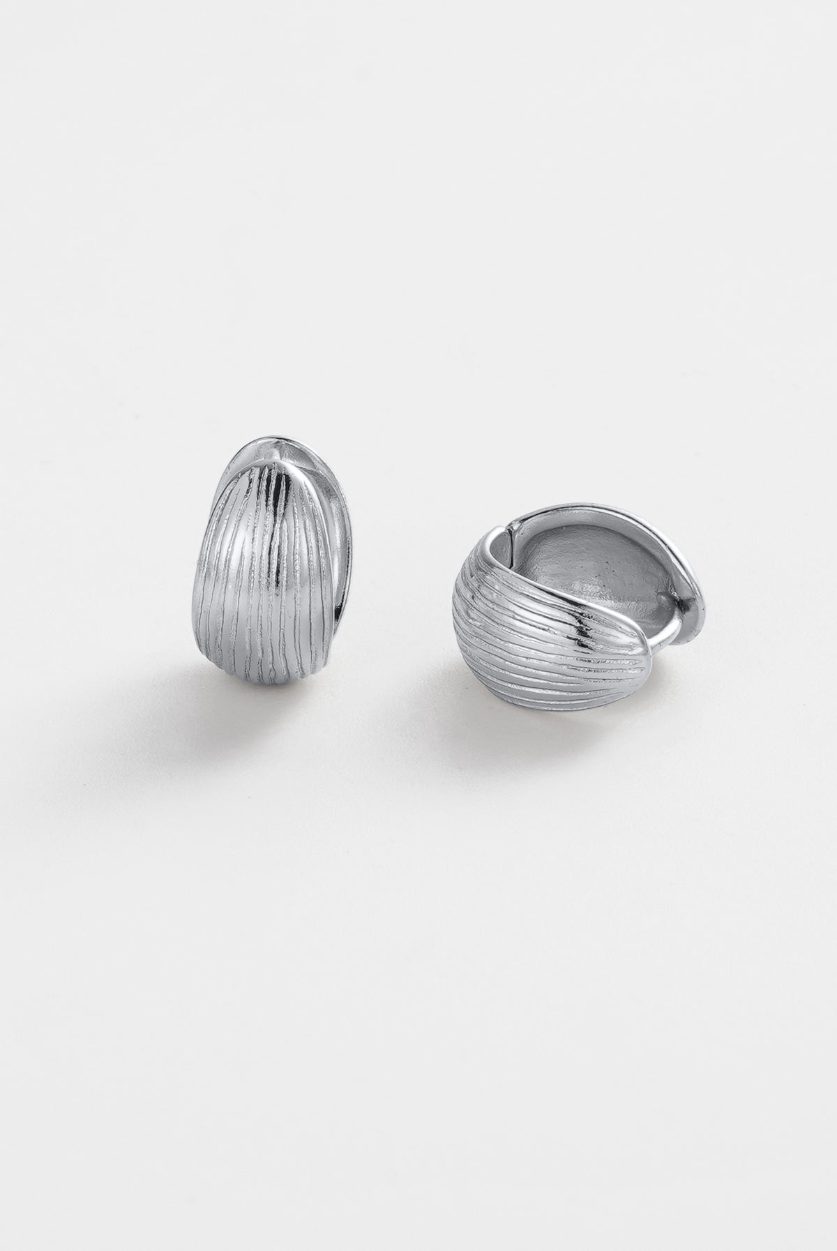 Silver Gia Hoop — Zafino Australia (2 of 4)
