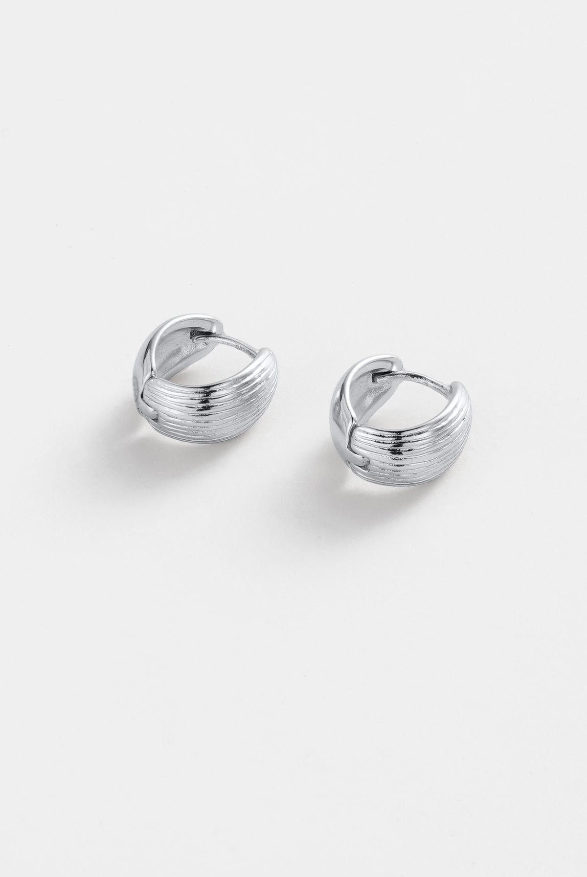 Silver Gia Hoop — Zafino Australia (3 of 4)