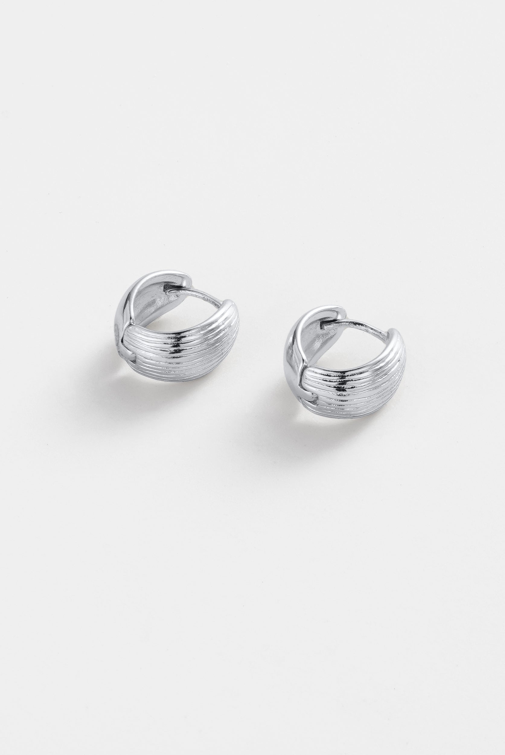 Silver Gia Hoop — Zafino Australia (3 of 4)
