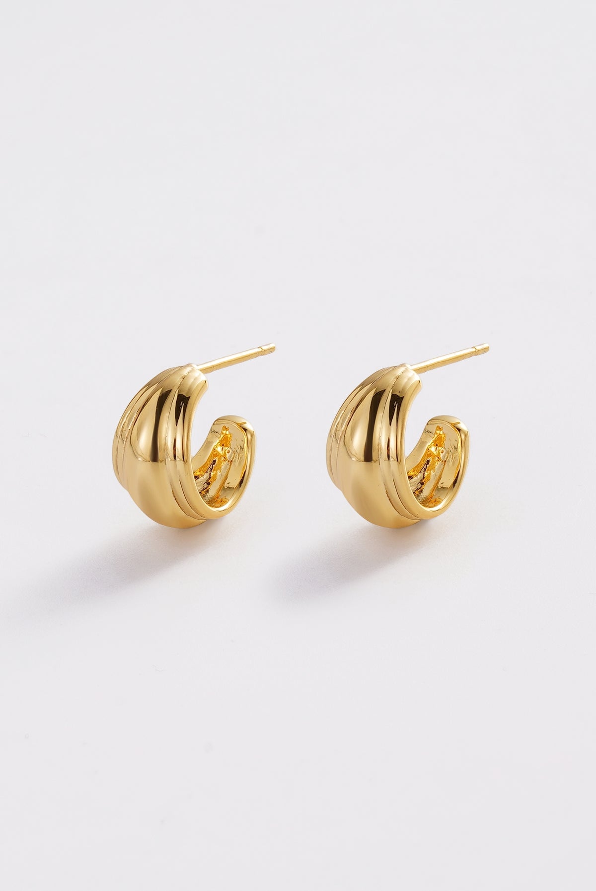 Gold Vicky Hoop — Zafino Australia (1 of 4)