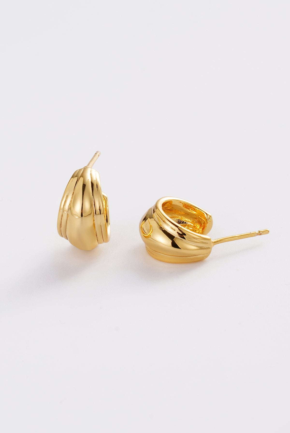 Gold Vicky Hoop — Zafino Australia (2 of 4)