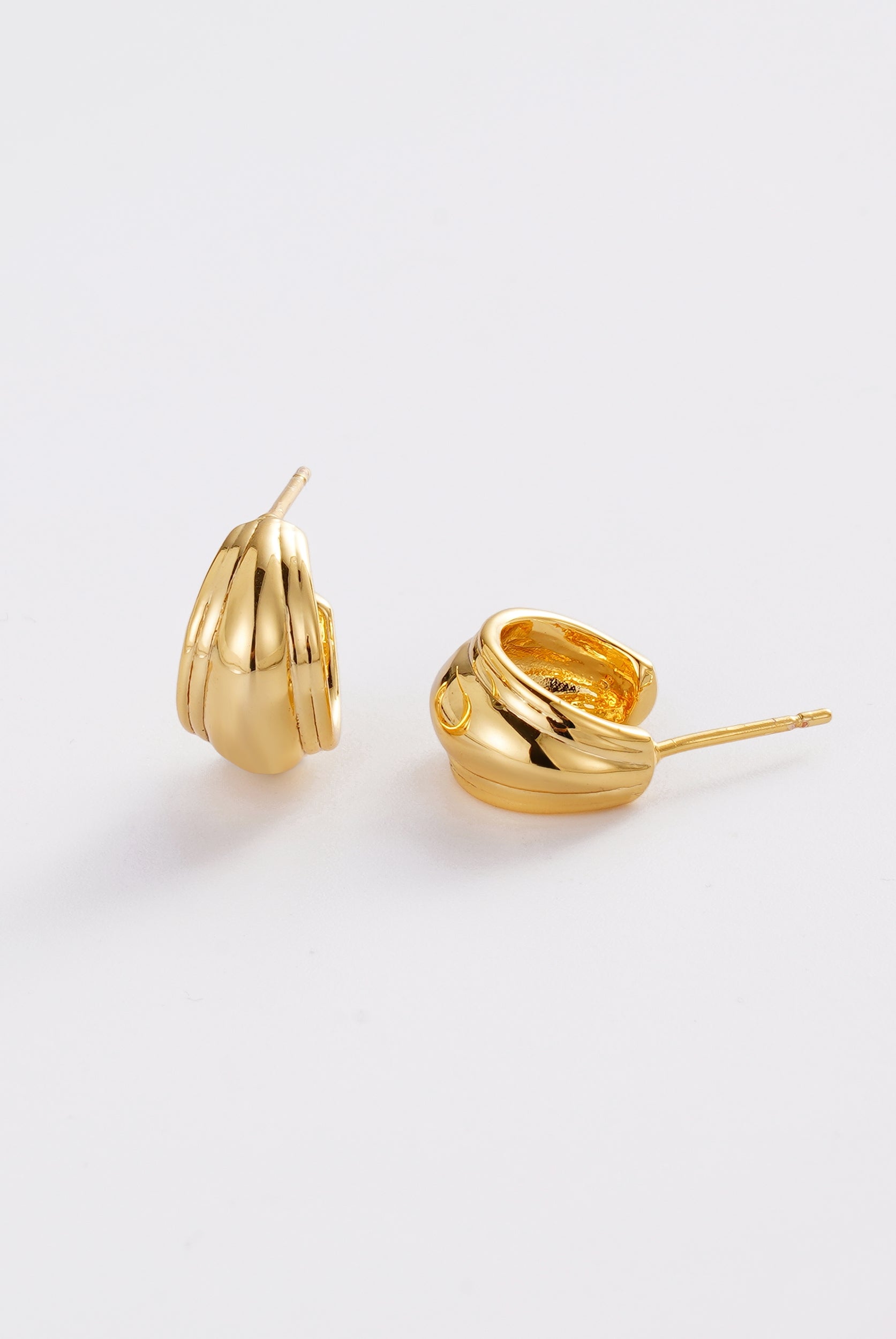 Gold Vicky Hoop — Zafino Australia (2 of 4)