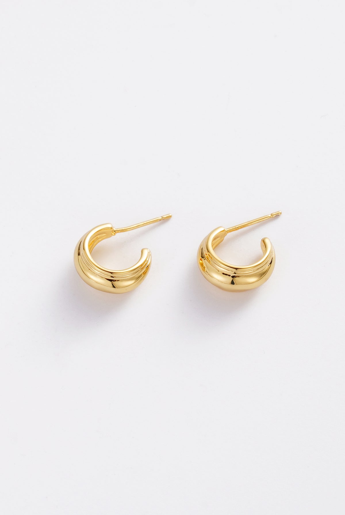 Gold Vicky Hoop — Zafino Australia (3 of 4)