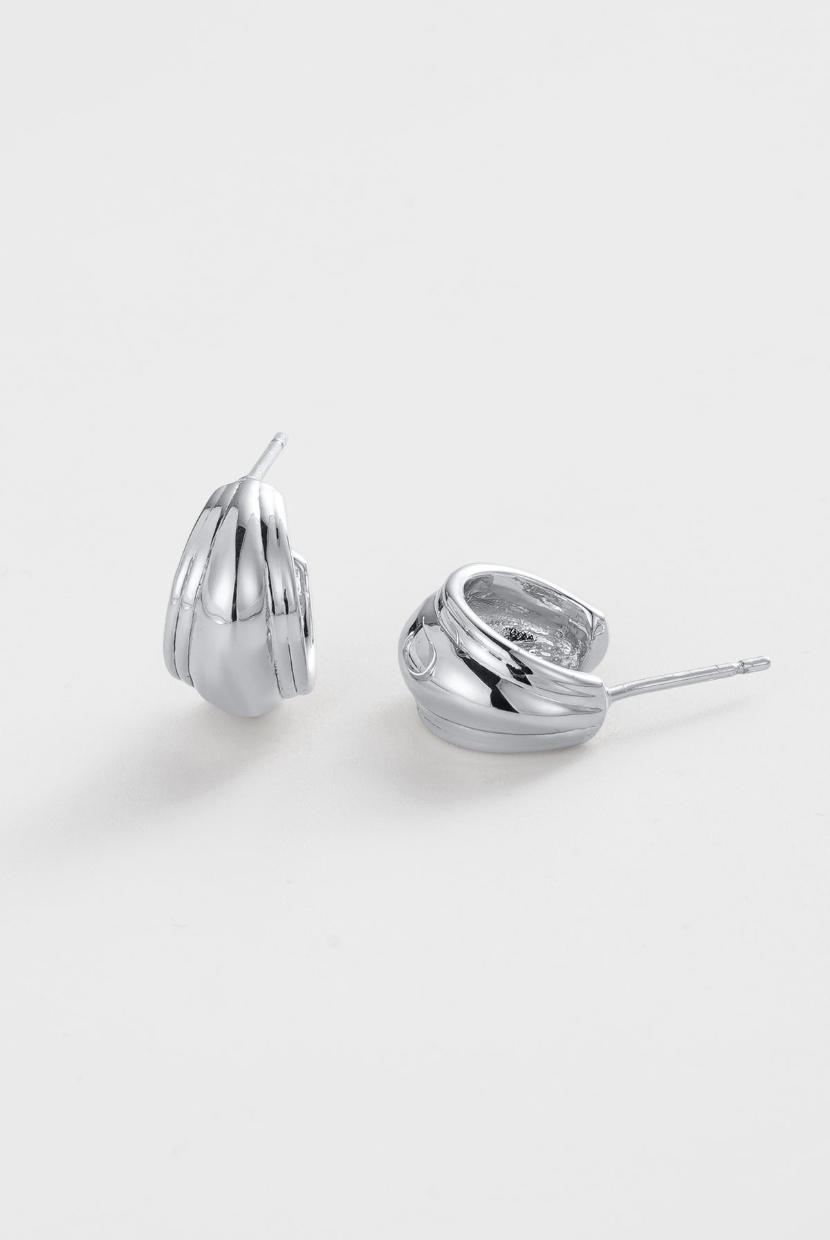 Silver Vicky Hoop — Zafino Australia (2 of 4)