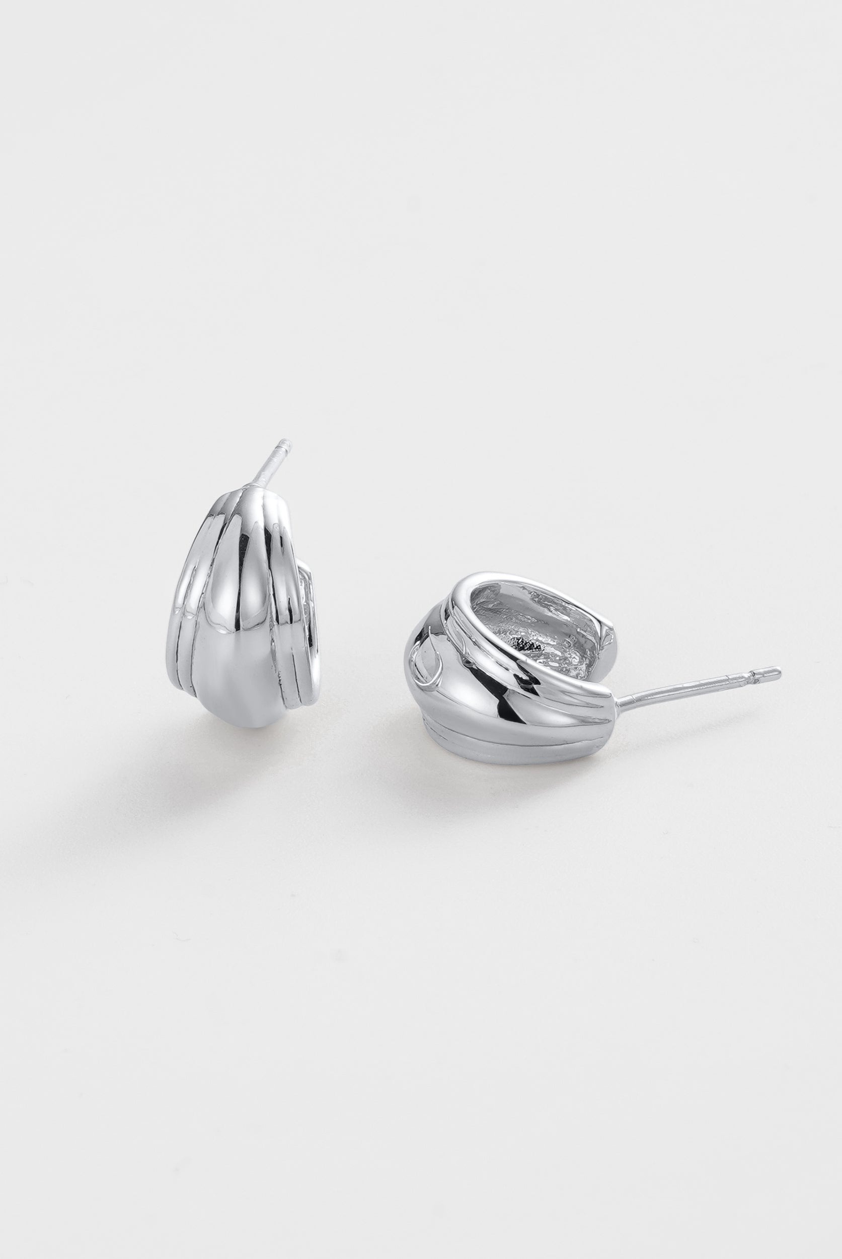 Silver Vicky Hoop — Zafino Australia (2 of 4)