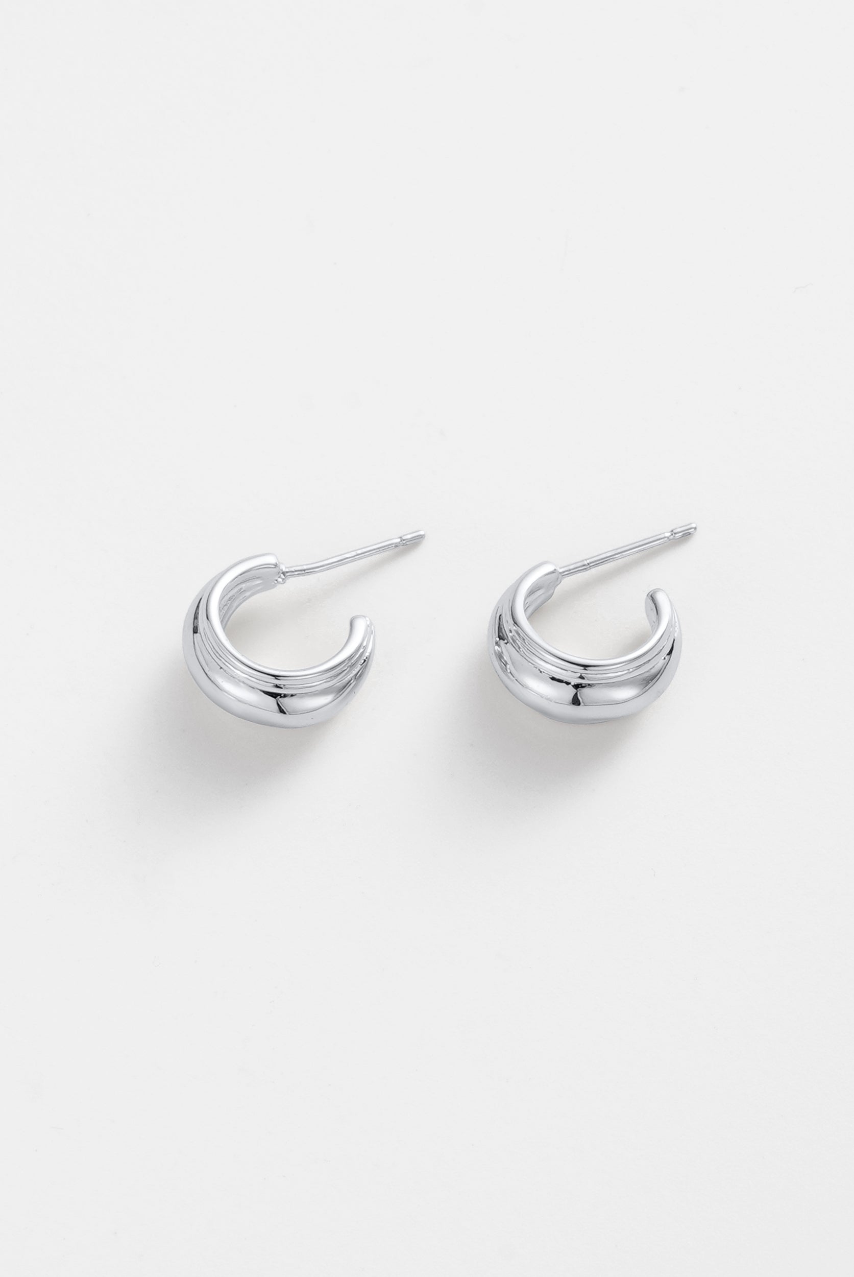 Silver Vicky Hoop — Zafino Australia (3 of 4)