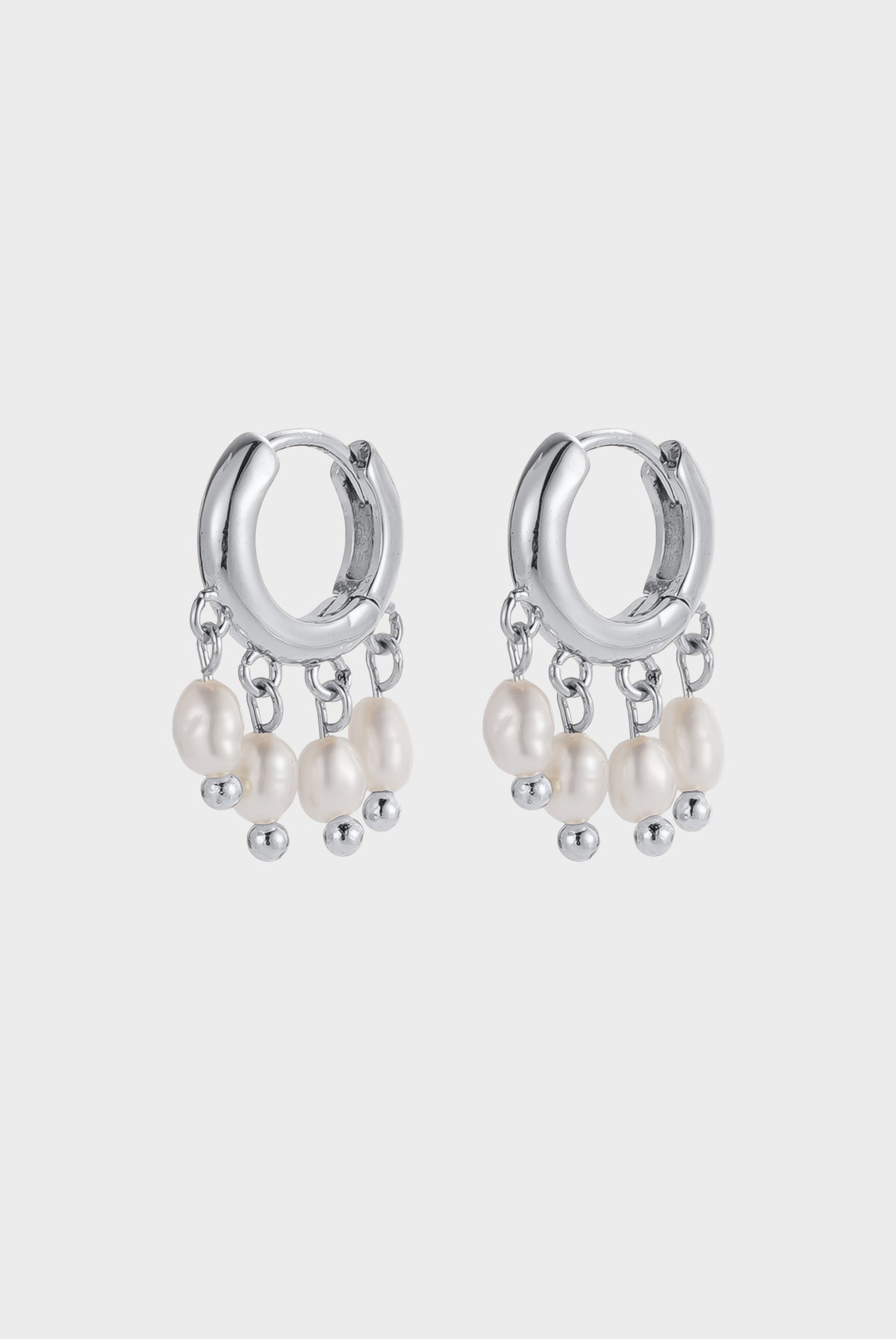 Silver Annika Hoop — Zafino Australia (1 of 4)