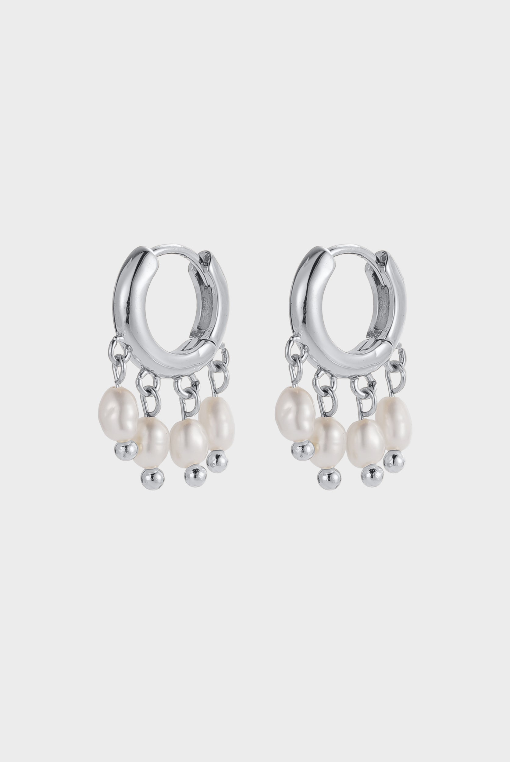 Silver Annika Hoop — Zafino Australia (1 of 4)