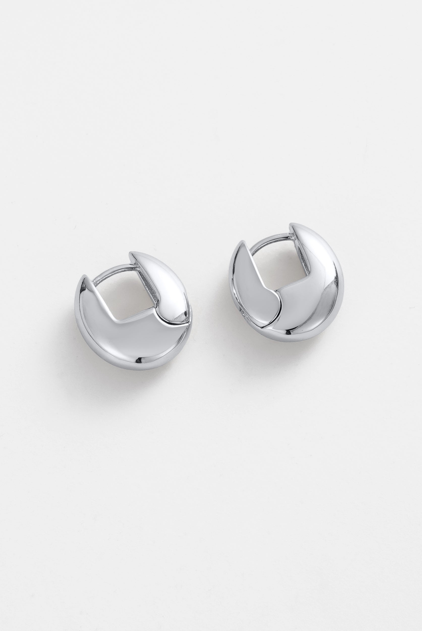 Silver Carrie Hoop — Zafino Australia (4 of 4)