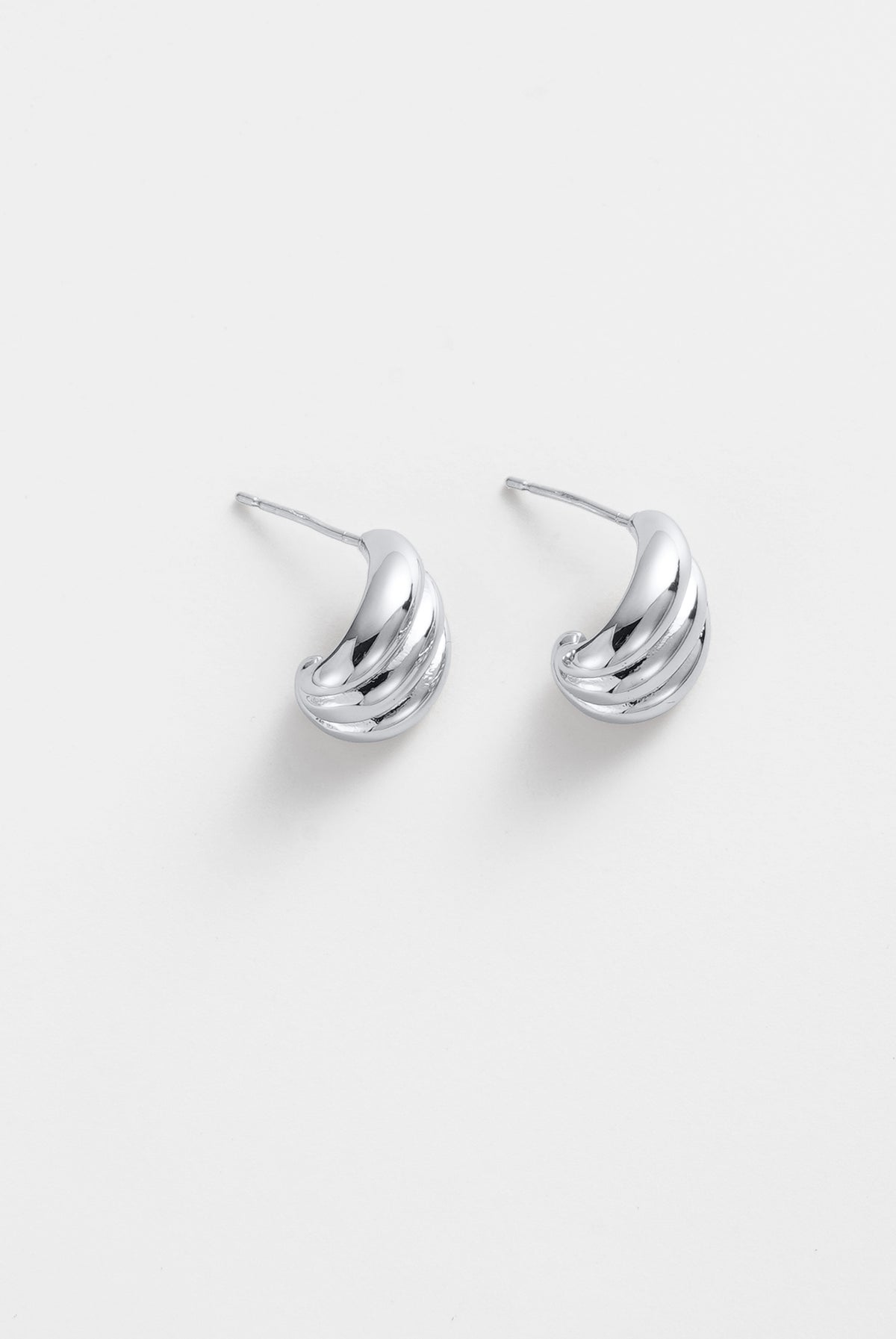 Silver liana Hoop — Zafino Australia (4 of 4)