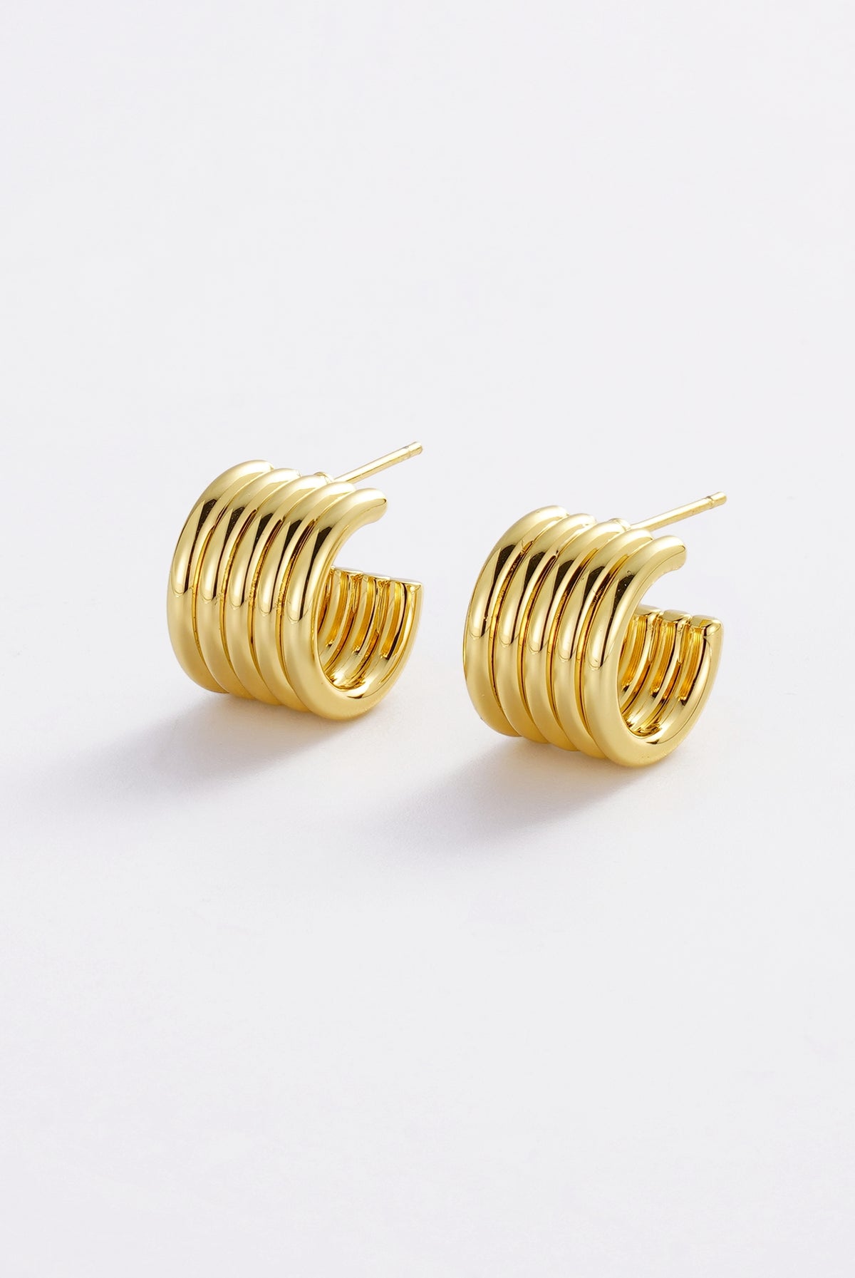 Jade Hoop - Gold