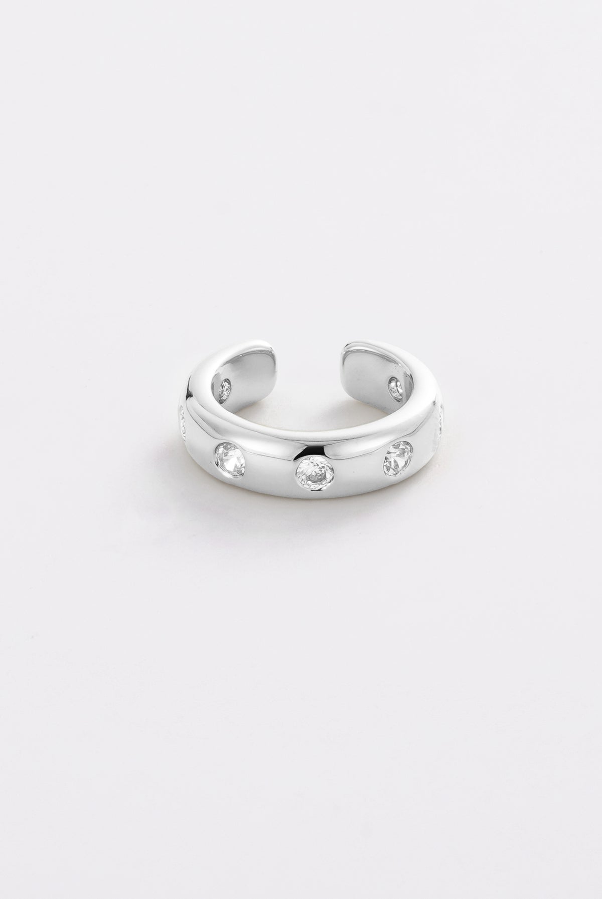 Rhi Ear Cuff - Silver