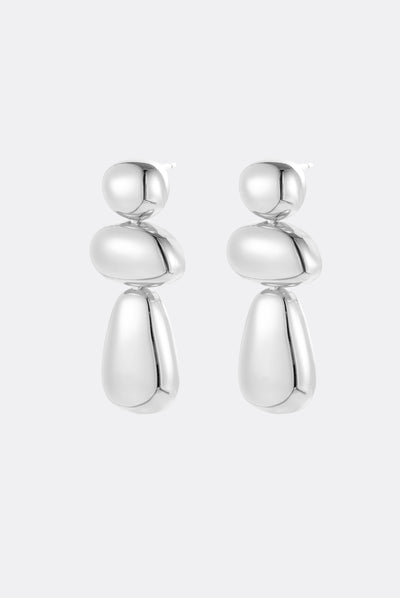 India Earring - Silver