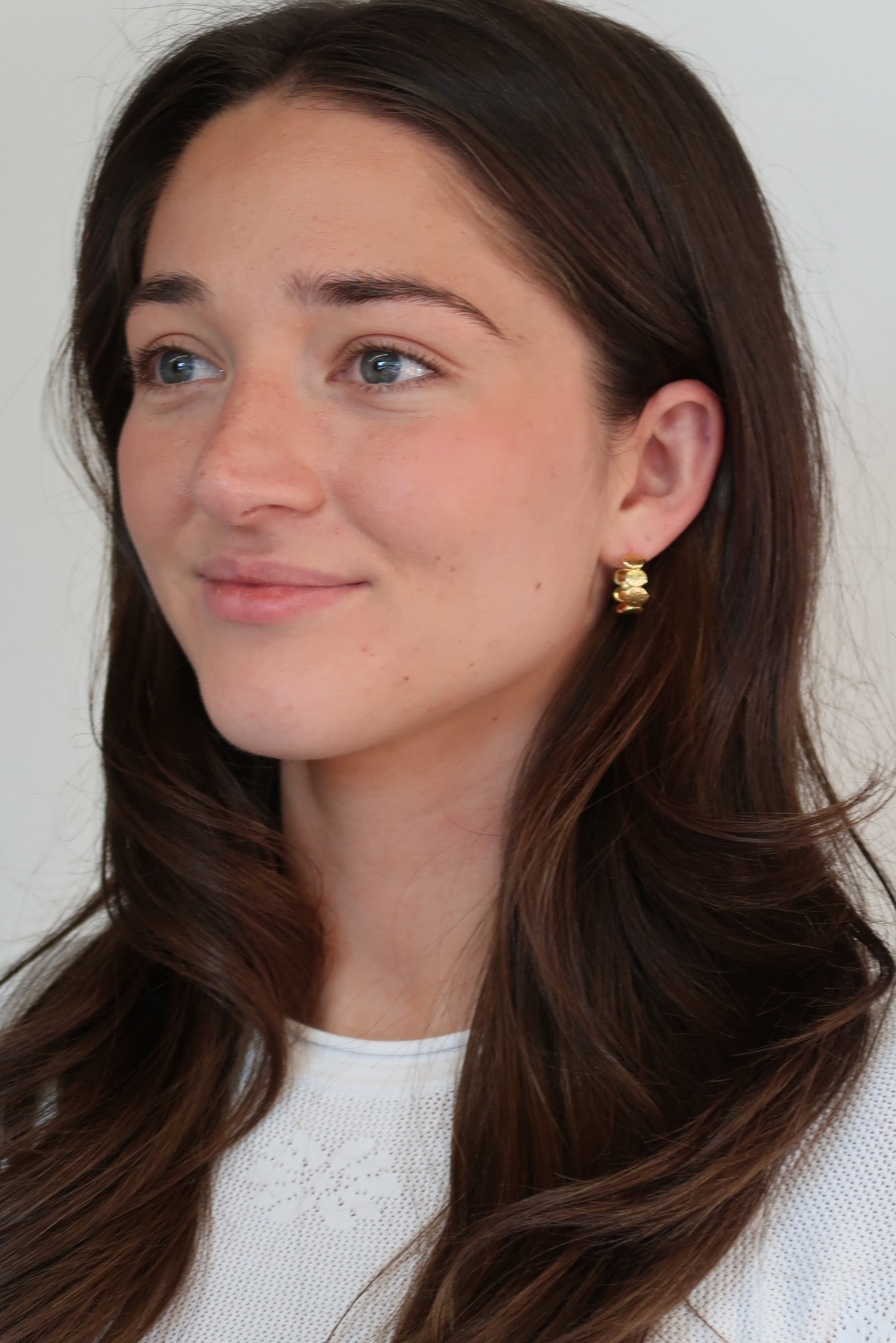 Chloe Hoop - Gold