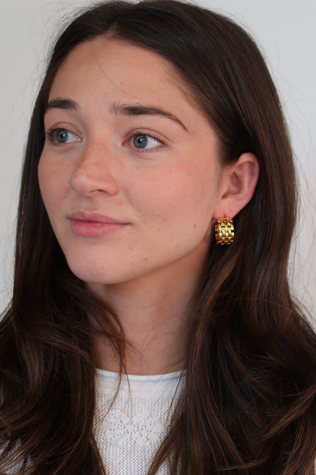 Gold Rosie Hoops — Zafino Australia (5 of 5)
