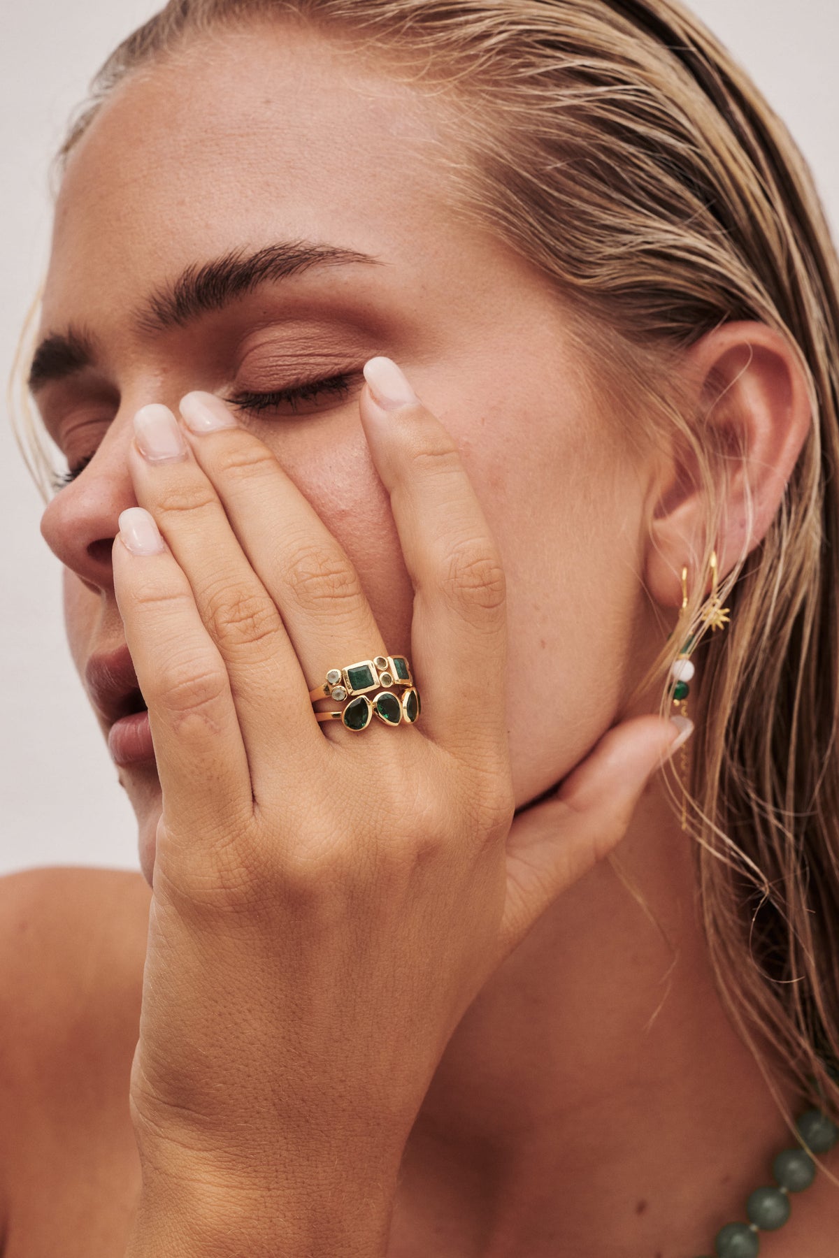 Amelia Ring - Green