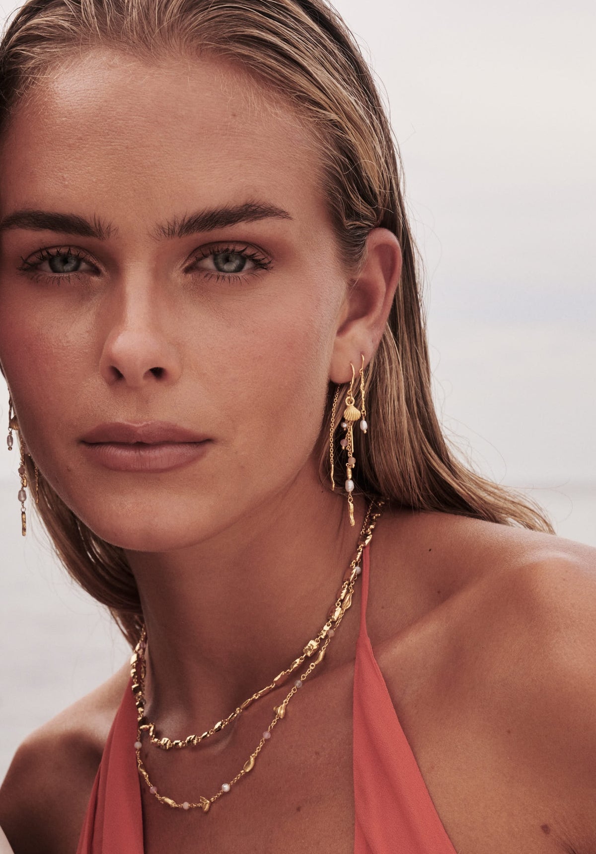 Poppy & Alessia Thread Stack - Gold
