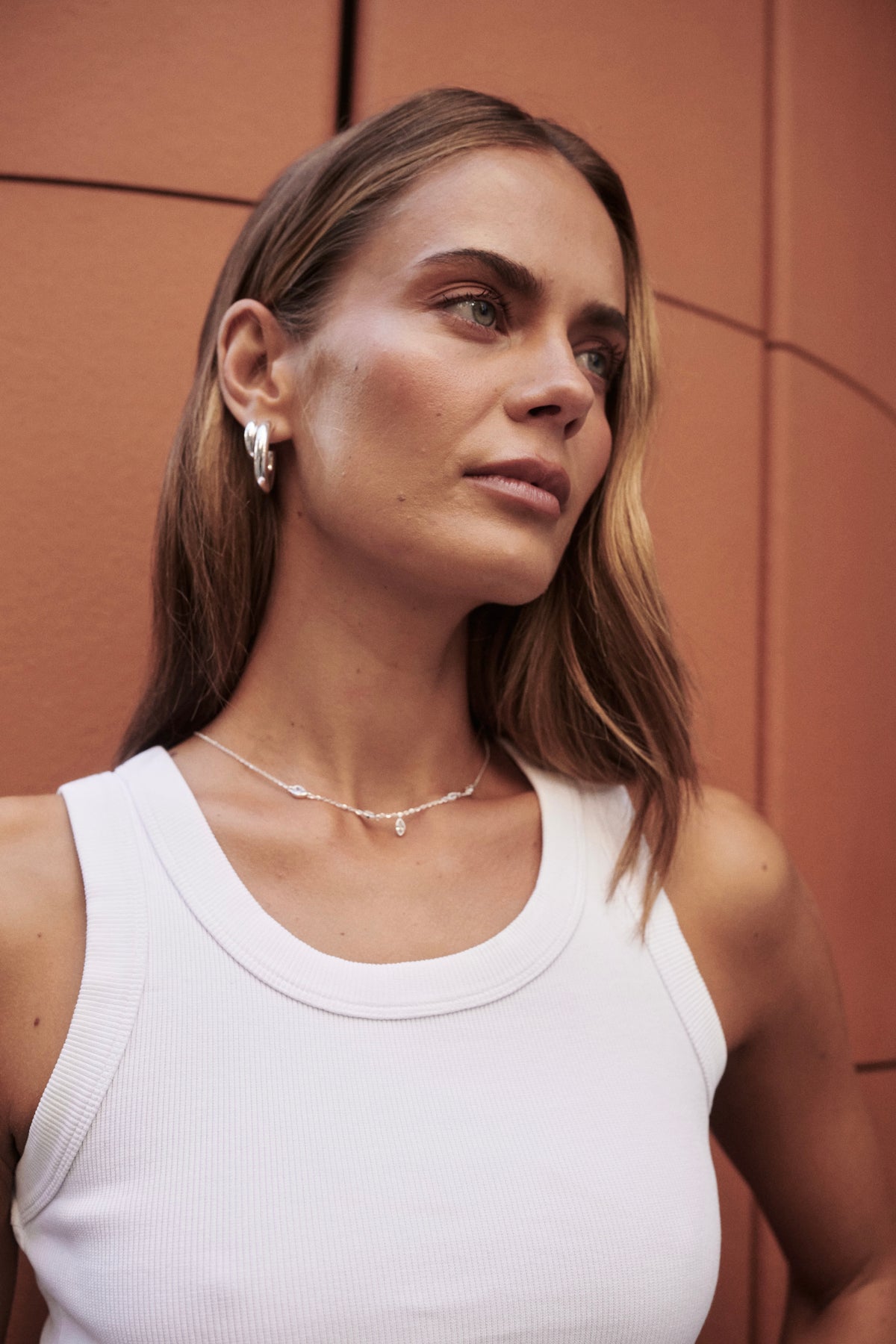 Lina Hoop Stack - Silver