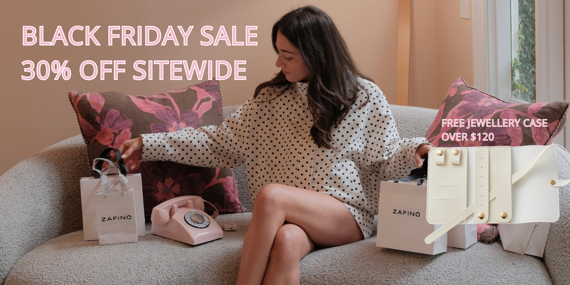 Black Friday Sale 30% OFF Sitewide, Free Jewellery Case over $120